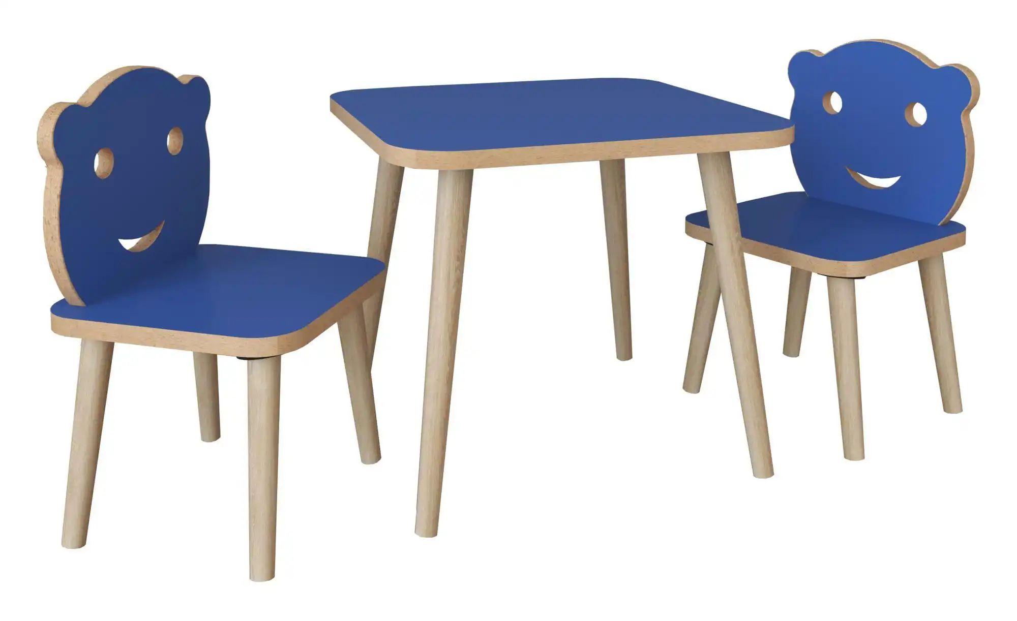 Kindersitzgruppe Set ¦ blau ¦ Maße (cm): B: 110 H: 52 Kindermöbel > Kindert günstig online kaufen