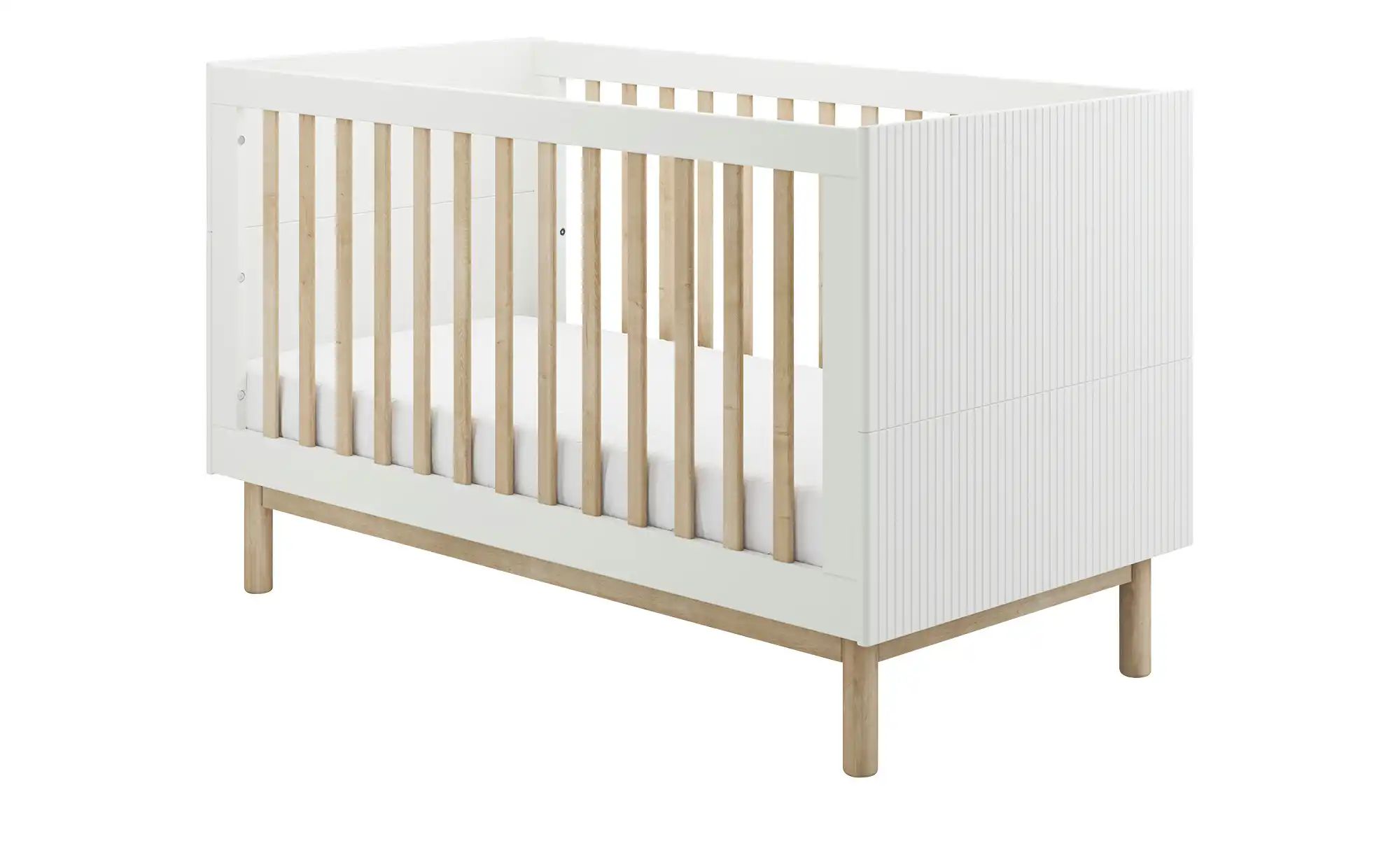 Kombi-Kinderbett  Miloo ¦ weiß ¦ Maße (cm): B: 75,2 H: 87,4 Baby > Babymöbe günstig online kaufen