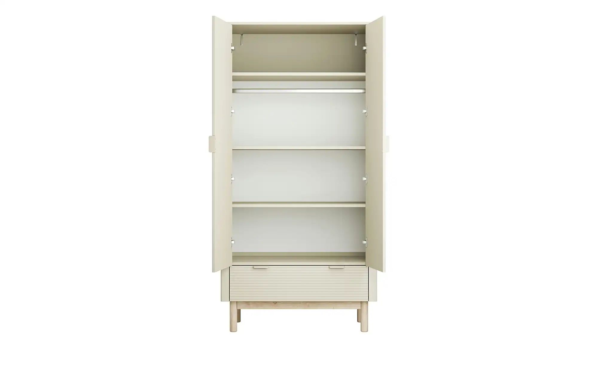 Kleiderschrank  Miloo ¦ beige ¦ Maße (cm): B: 52,4 H: 197,8 Baby > Babymöbe günstig online kaufen