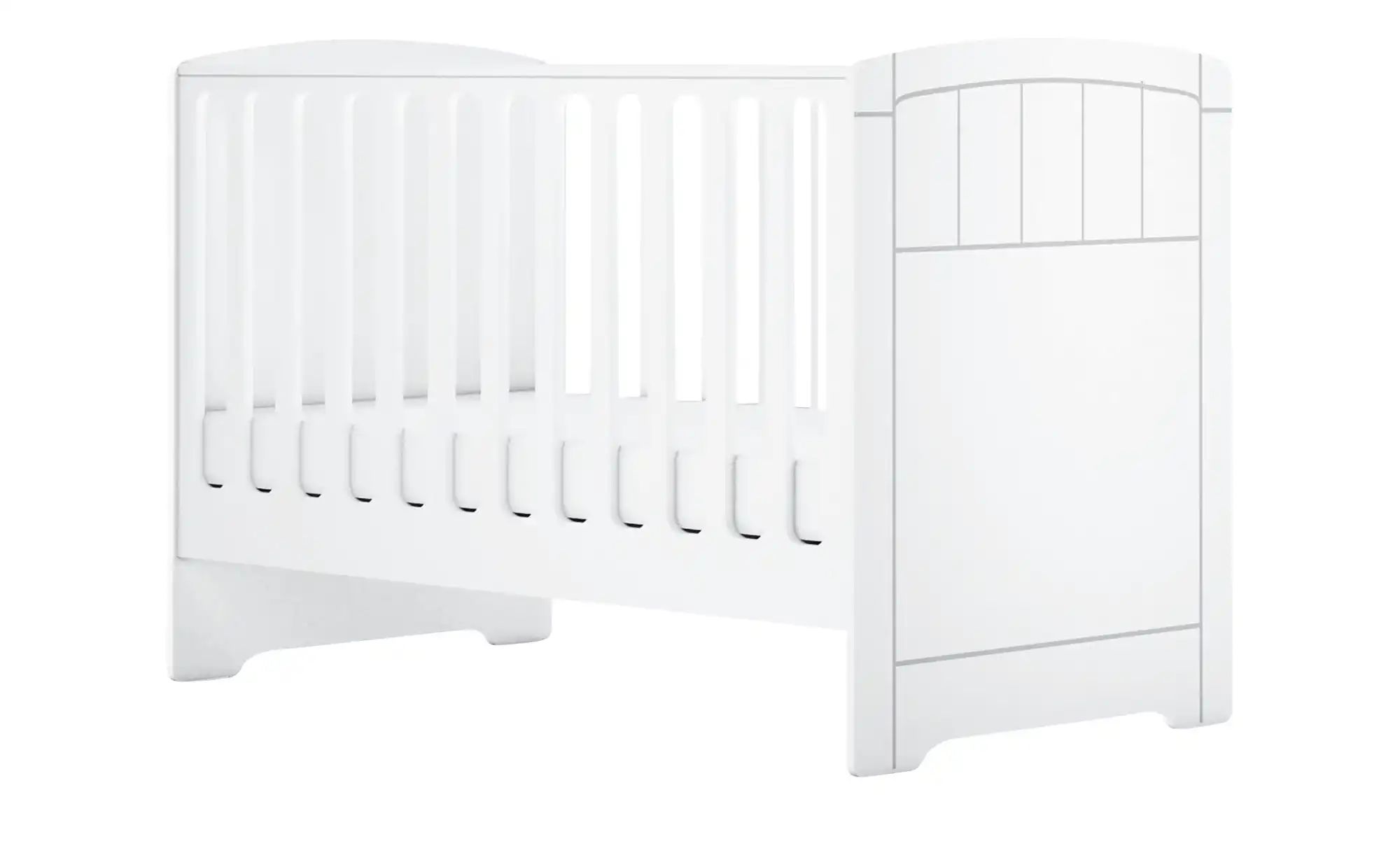 Babybett  Nordic White ¦ weiß ¦ Maße (cm): B: 76 H: 95 Baby > Babymöbel > B günstig online kaufen