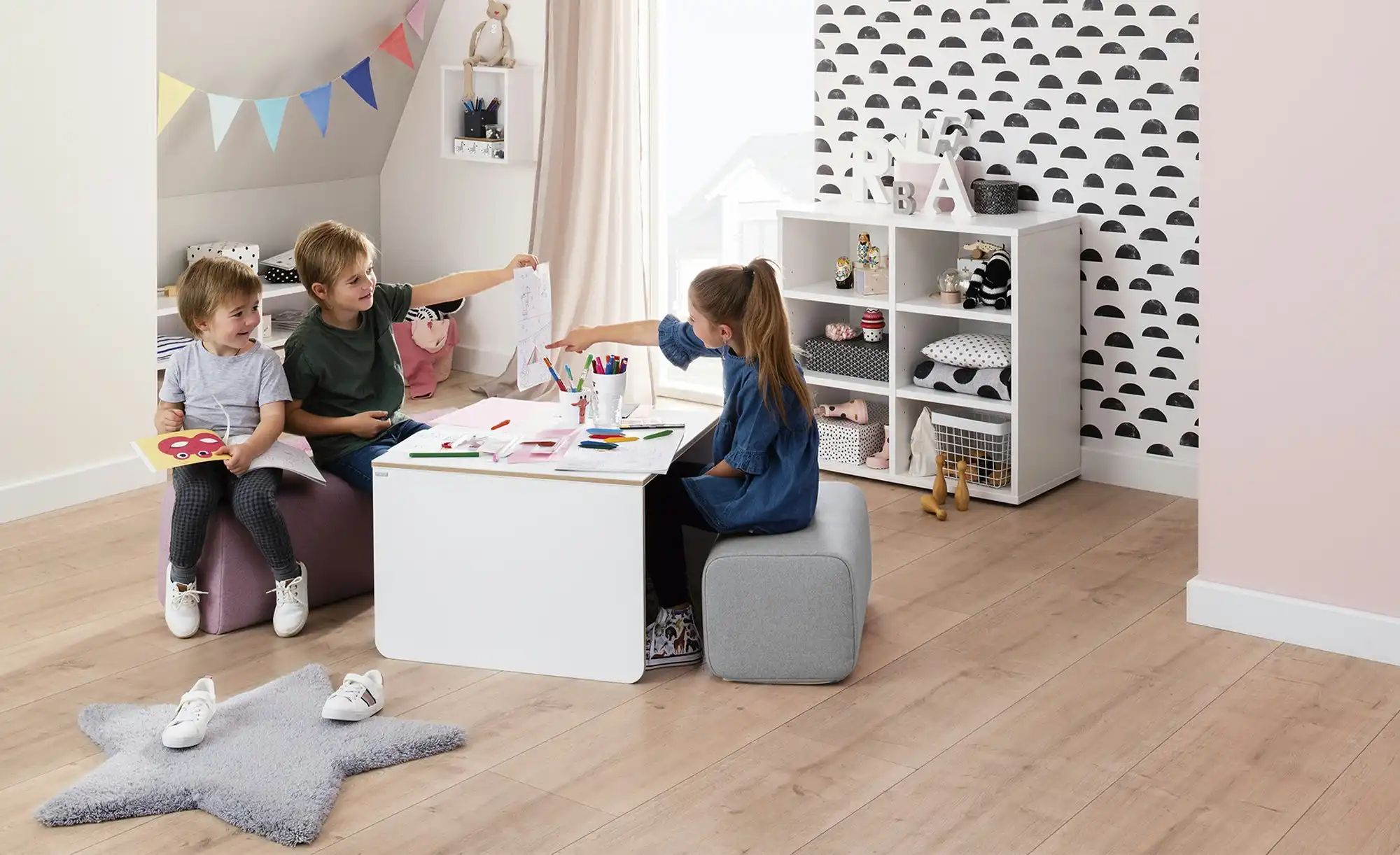 PAIDI Sitzpolster  Fritzi ¦ rosa/pink ¦ Maße (cm): B: 58 H: 26 T: 31.0 Pols günstig online kaufen