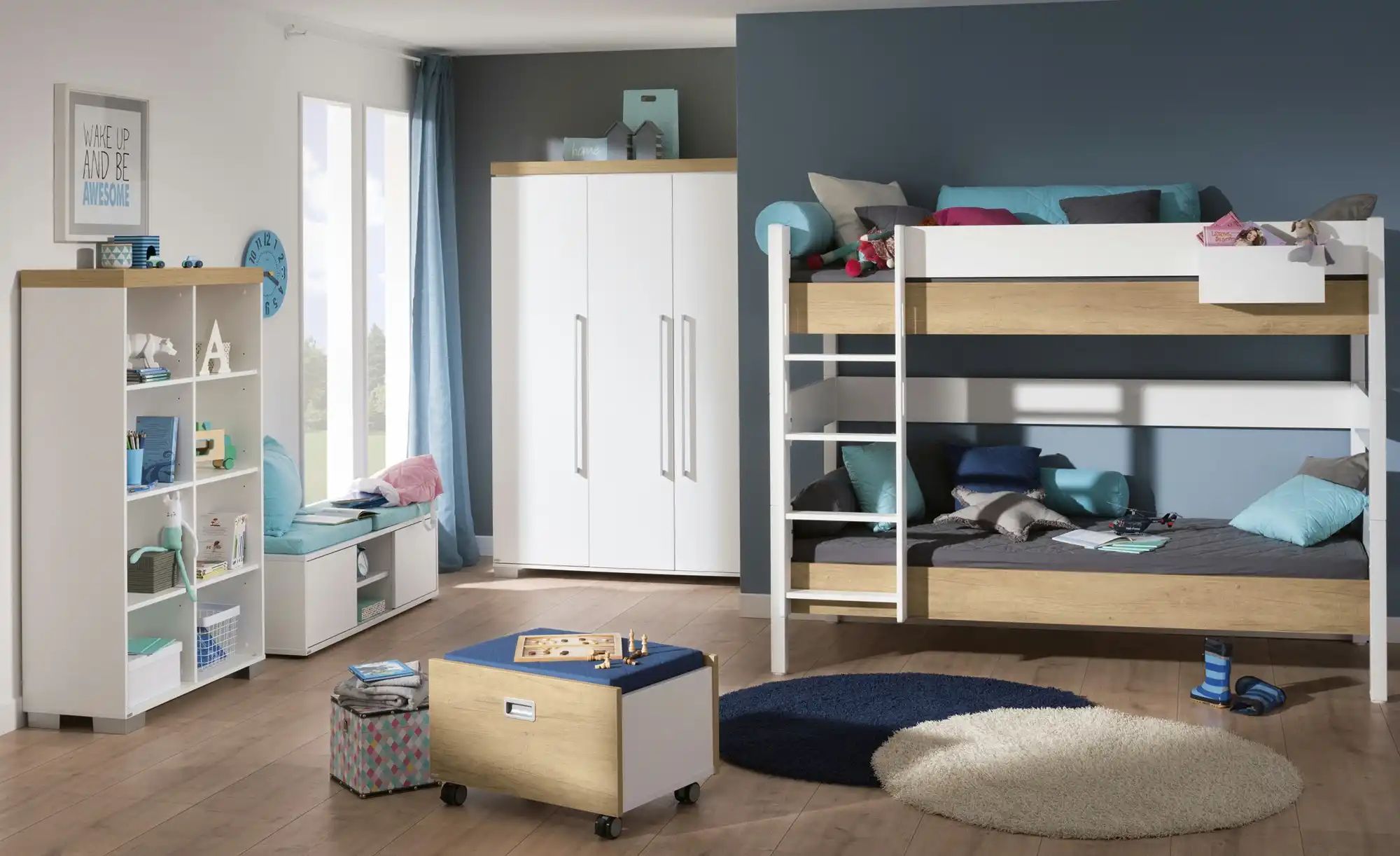 Thumbnail - PAIDI Kleiderschrank Kira ¦ weiß ¦ Maße (cm): B: 135,3 H: 193,1 T: 55.6 Baby > Babymöbel > Babykleiderschränke - Höffne...
