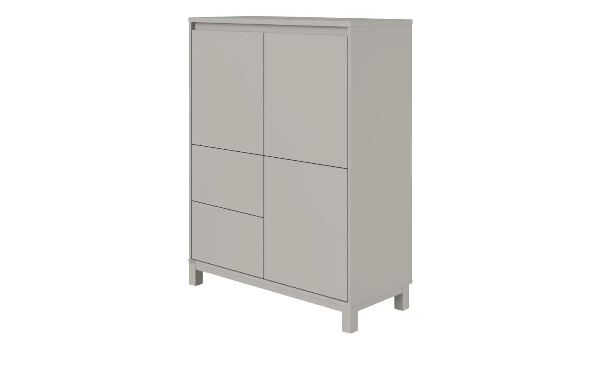 PAIDI Highboard  Olli ¦ grau ¦ Maße (cm): B: 94,8 H: 119,7 T: 40.1 Kommoden günstig online kaufen