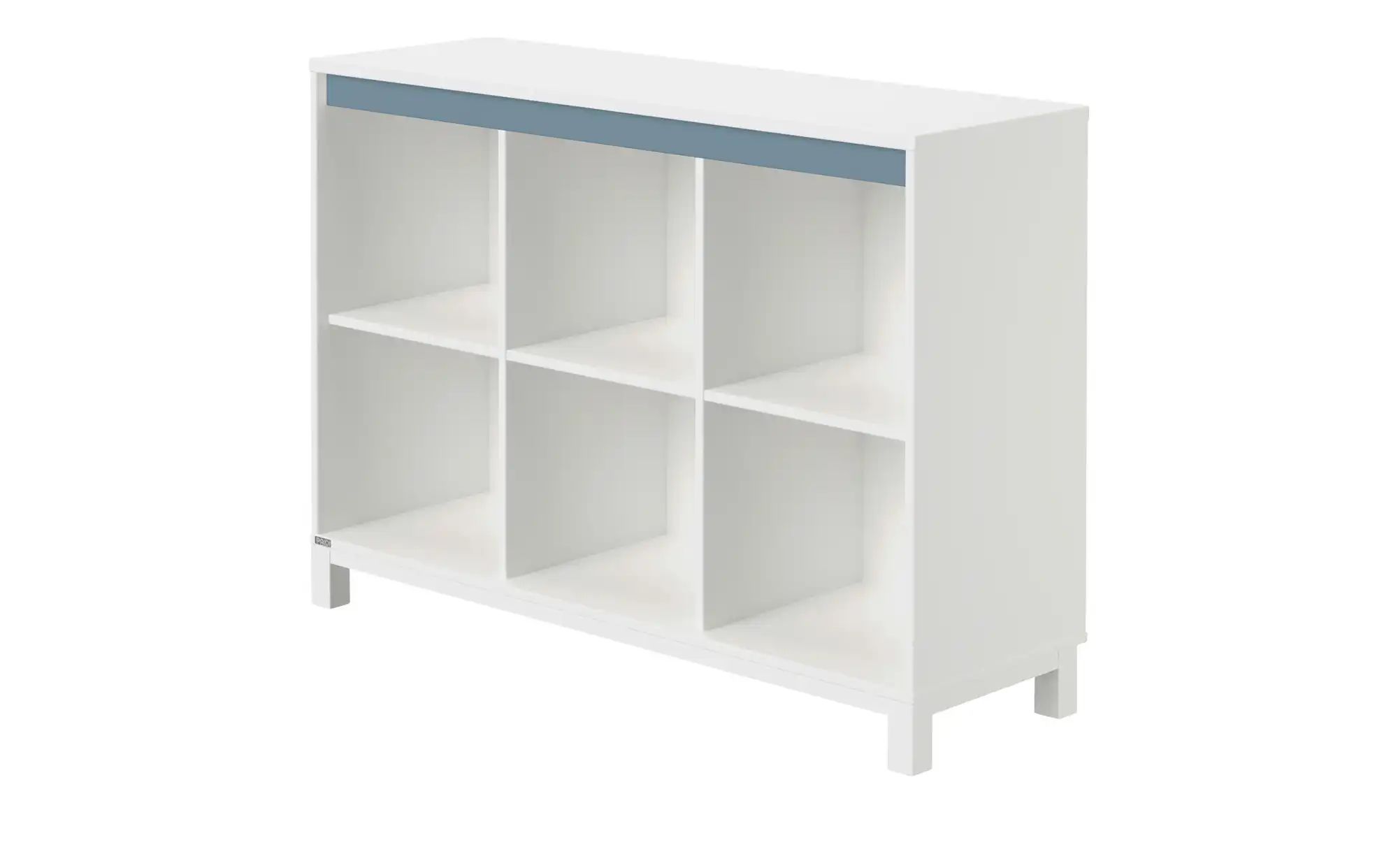PAIDI Standregal  Olli ¦ weiß ¦ Maße (cm): B: 123,5 H: 87,9 T: 40.1 Regale günstig online kaufen