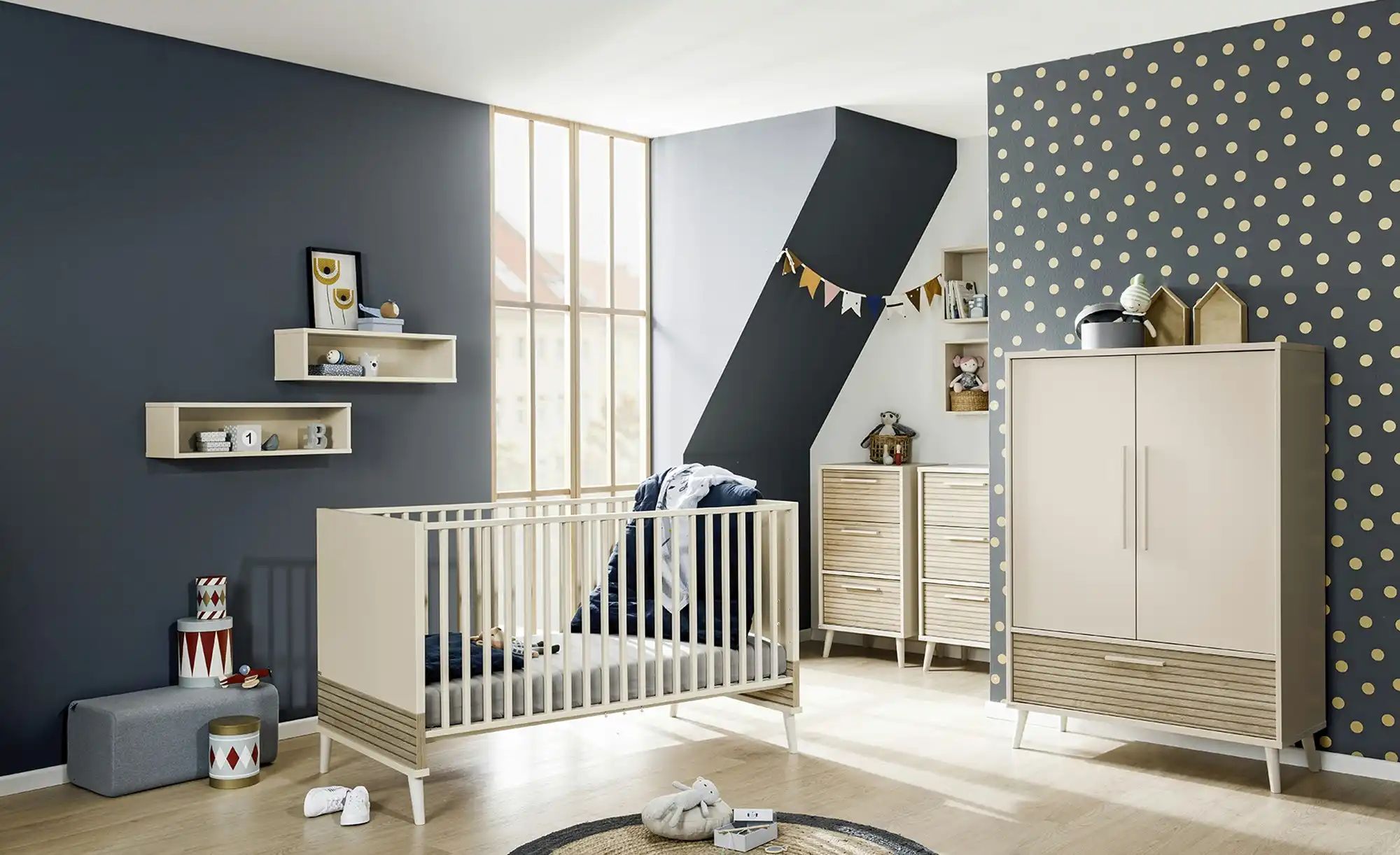 PAIDI Babybett "EEFJE", mit Comfort-Lattenrost, umbaubar zum Kinderbett günstig online kaufen