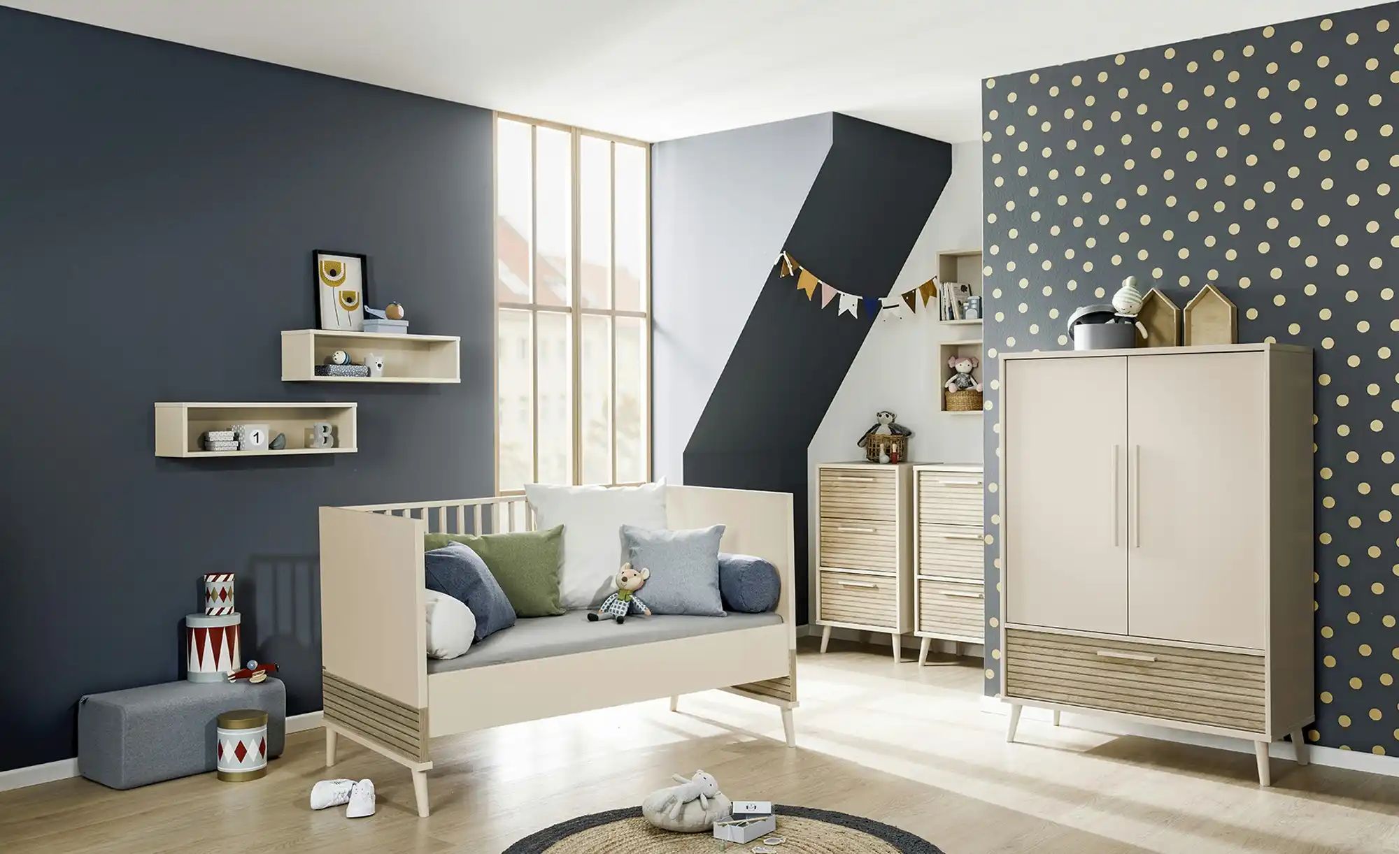 Thumbnail - PAIDI Babybett Eefje ¦ beige ¦ Maße (cm): B: 76,3 H: 87,6 Baby > Babymöbel > Babybetten - Höffner