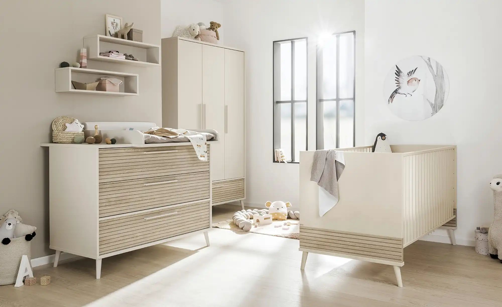 PAIDI Wickelaufsatz  Eefje ¦ beige ¦ Maße (cm): B: 123,5 H: 12,5 T: 79.9 Ba günstig online kaufen