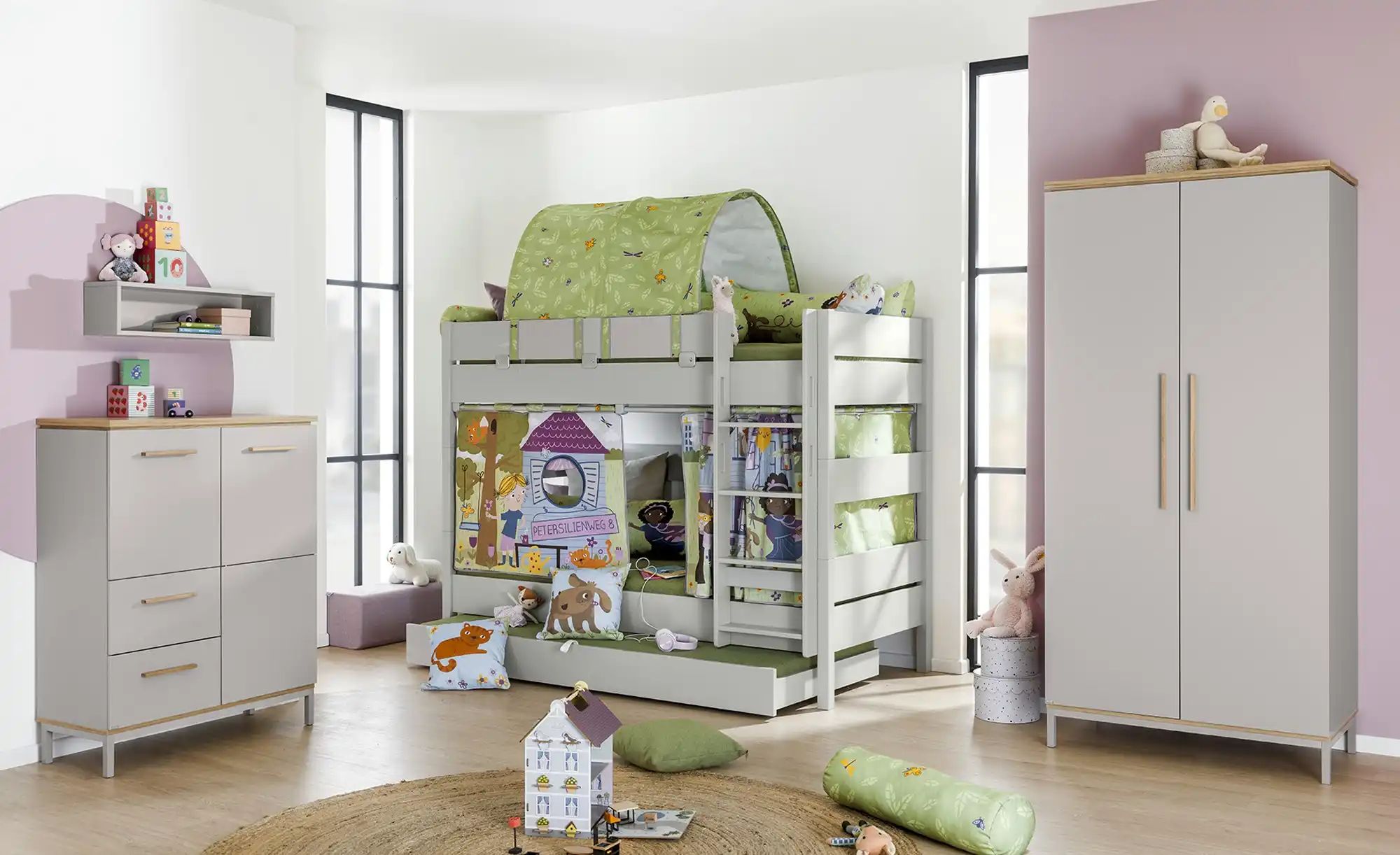 PAIDI Wandbox  Kira ¦ grau ¦ Maße (cm): B: 70 H: 18,5 T: 18.7 Regale > Wand günstig online kaufen