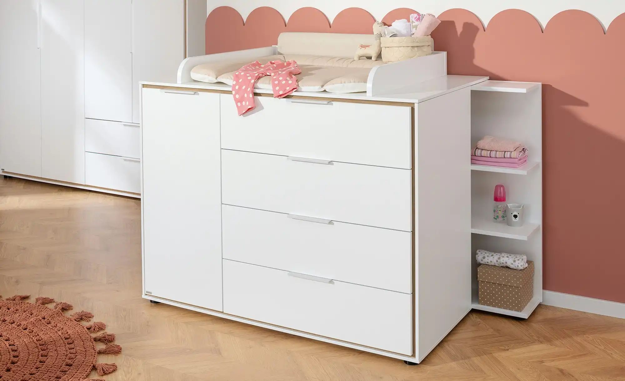 PAIDI Unterstellregal  Lieven ¦ weiß ¦ Maße (cm): B: 45 H: 92,4 T: 21.3 Reg günstig online kaufen