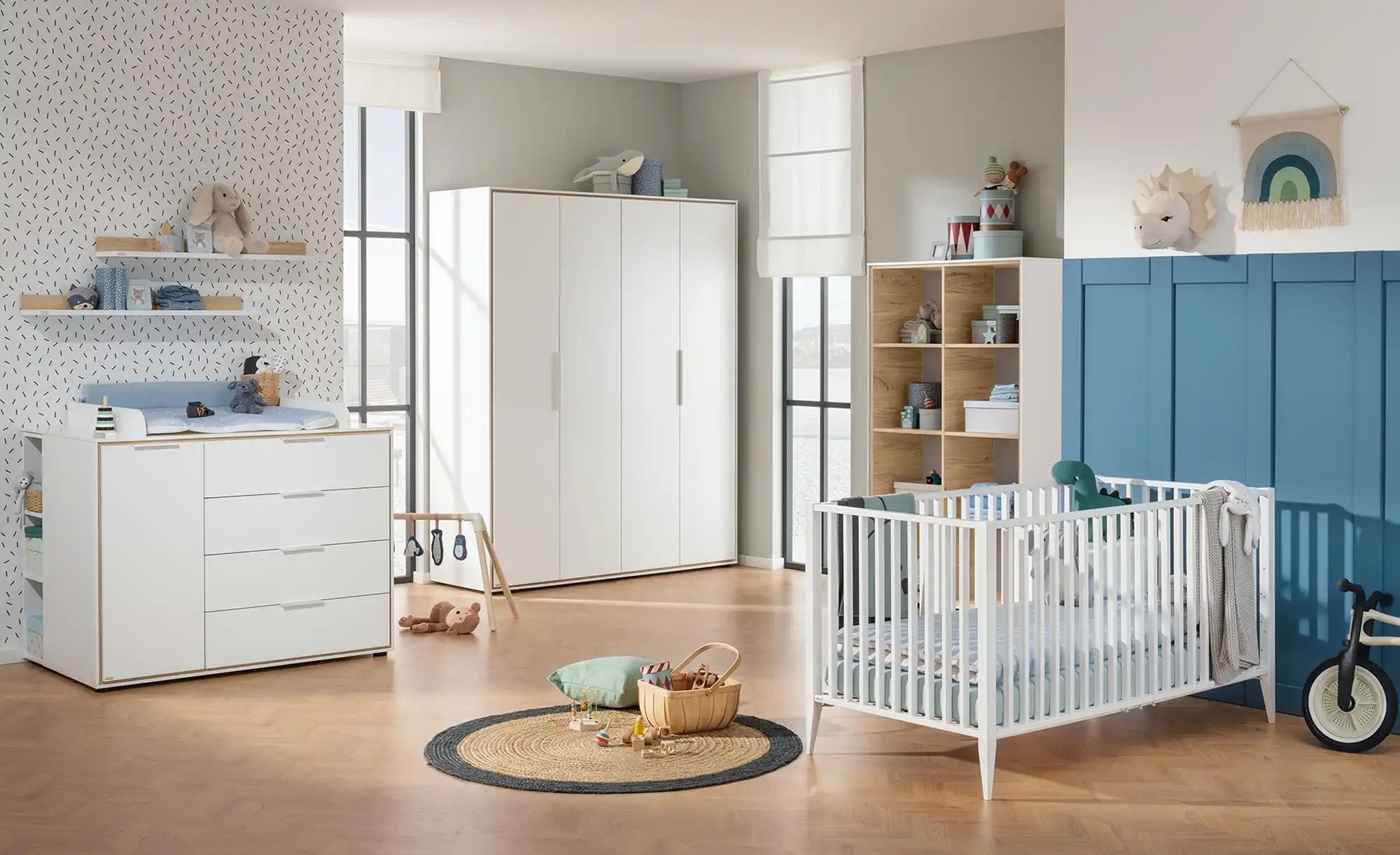 PAIDI Wandboard  Lieven ¦ weiß ¦ Maße (cm): B: 94,8 H: 8,2 T: 22.5 Kindermö günstig online kaufen