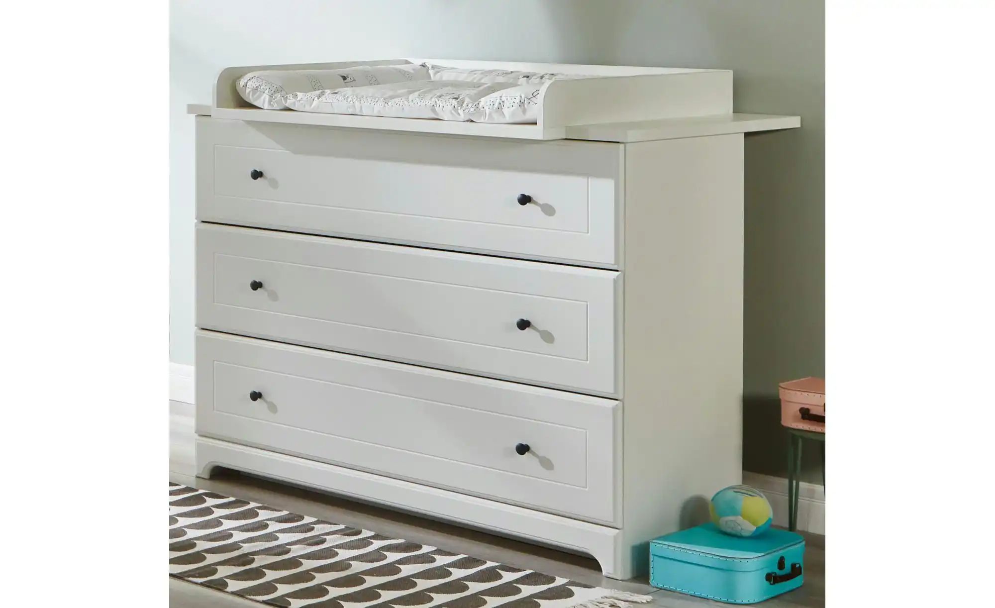 Wickelkommode Thilo   ¦ weiß ¦ Maße (cm): B: 117 H: 104 Baby > Babymöbel > günstig online kaufen