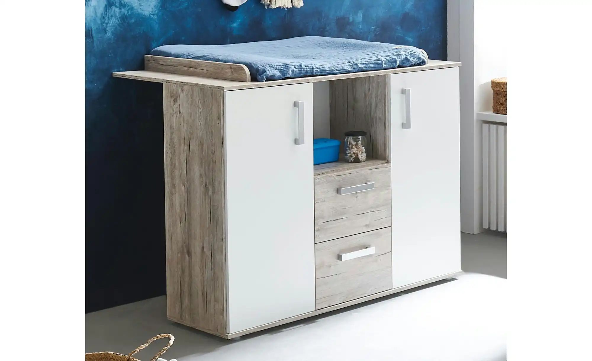 Wickelkommode  Bennet ¦ mehrfarbig ¦ Maße (cm): B: 115 H: 99 Baby > Babymöb günstig online kaufen
