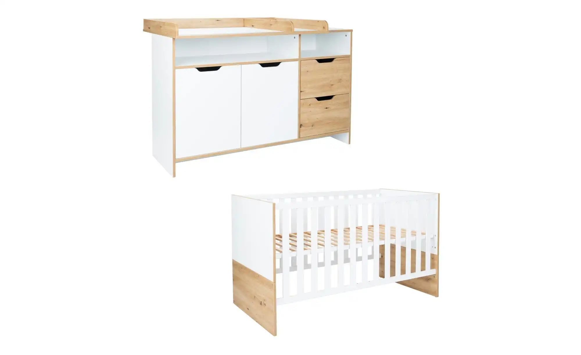 Babyzimmer 2er-Set  Maxim ¦ mehrfarbig ¦ Maße (cm): B: 293 H: 185 Baby > Ba günstig online kaufen
