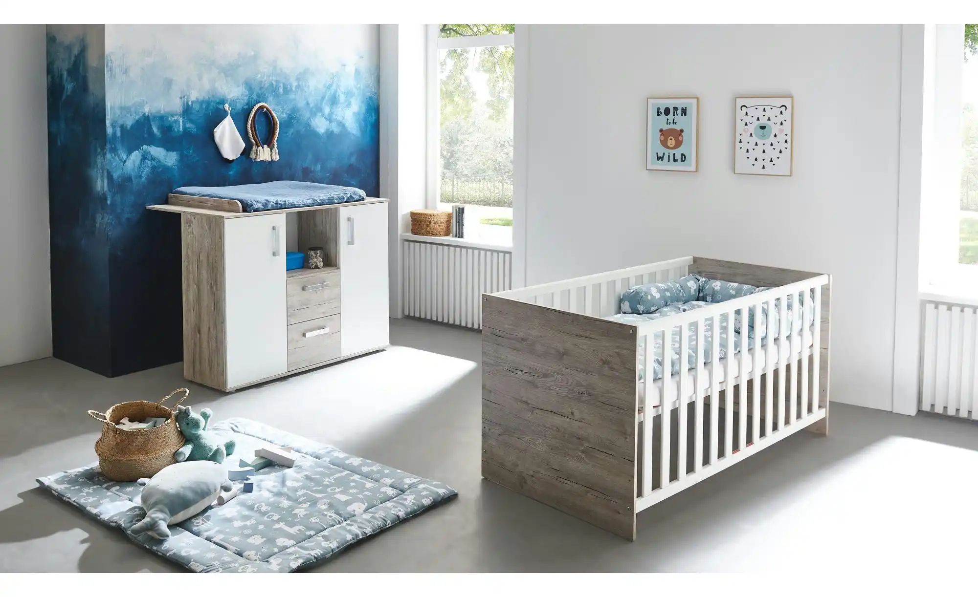 Babyzimmer 2er-Set  Bennet ¦ mehrfarbig ¦ Maße (cm): B: 257 H: 173 Baby > B günstig online kaufen