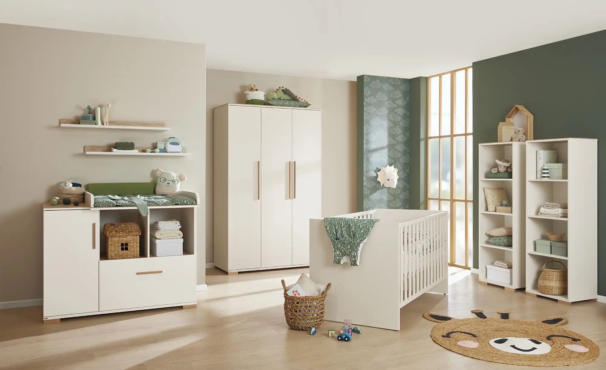 Thumbnail - PAIDI Babybett  Enie ¦ weiß ¦ Maße (cm): B: 76,6 H: 81,9 Baby > Babymöbel > Babybetten - Höffner