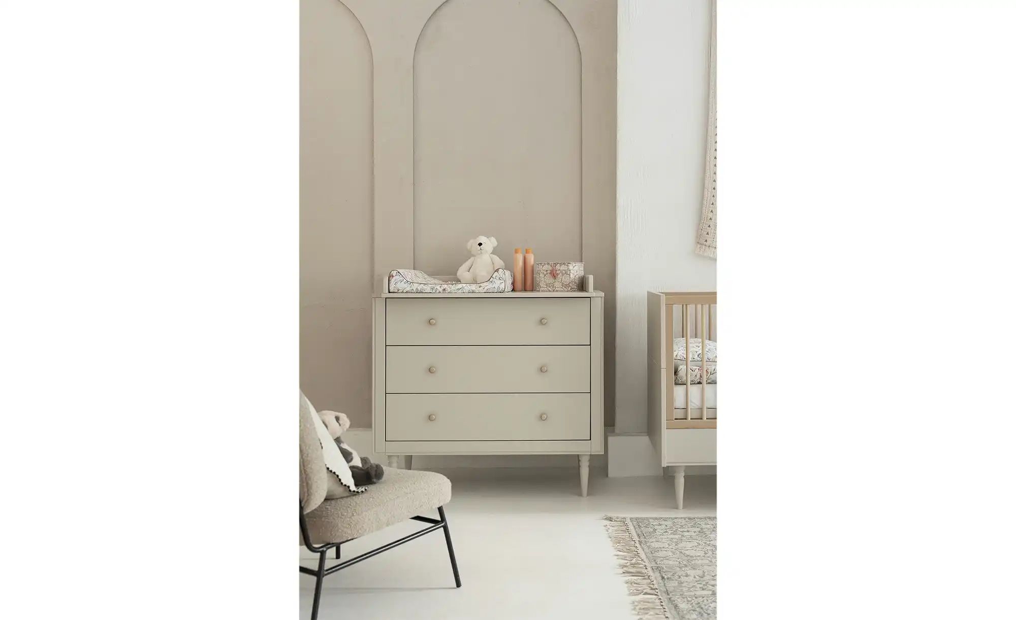 Wickelkommode  Petite ¦ beige ¦ Maße (cm): B: 100 H: 88,9 T: 52.4 Baby > Ba günstig online kaufen