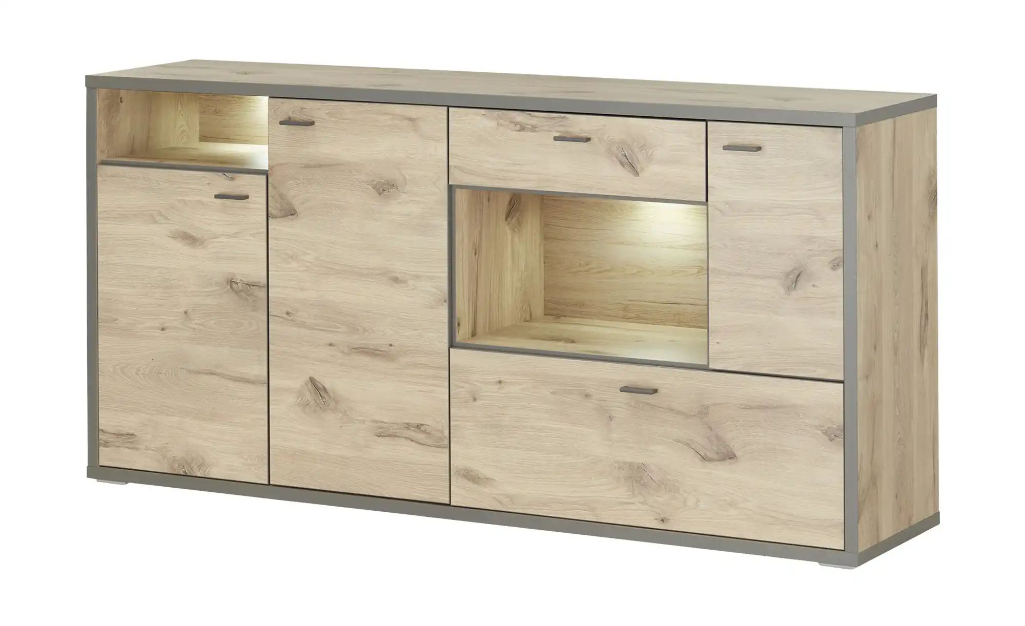 uno Sideboard  Orlando ¦ holzfarben ¦ Maße (cm): B: 186 H: 91 T: 44 Kommode günstig online kaufen