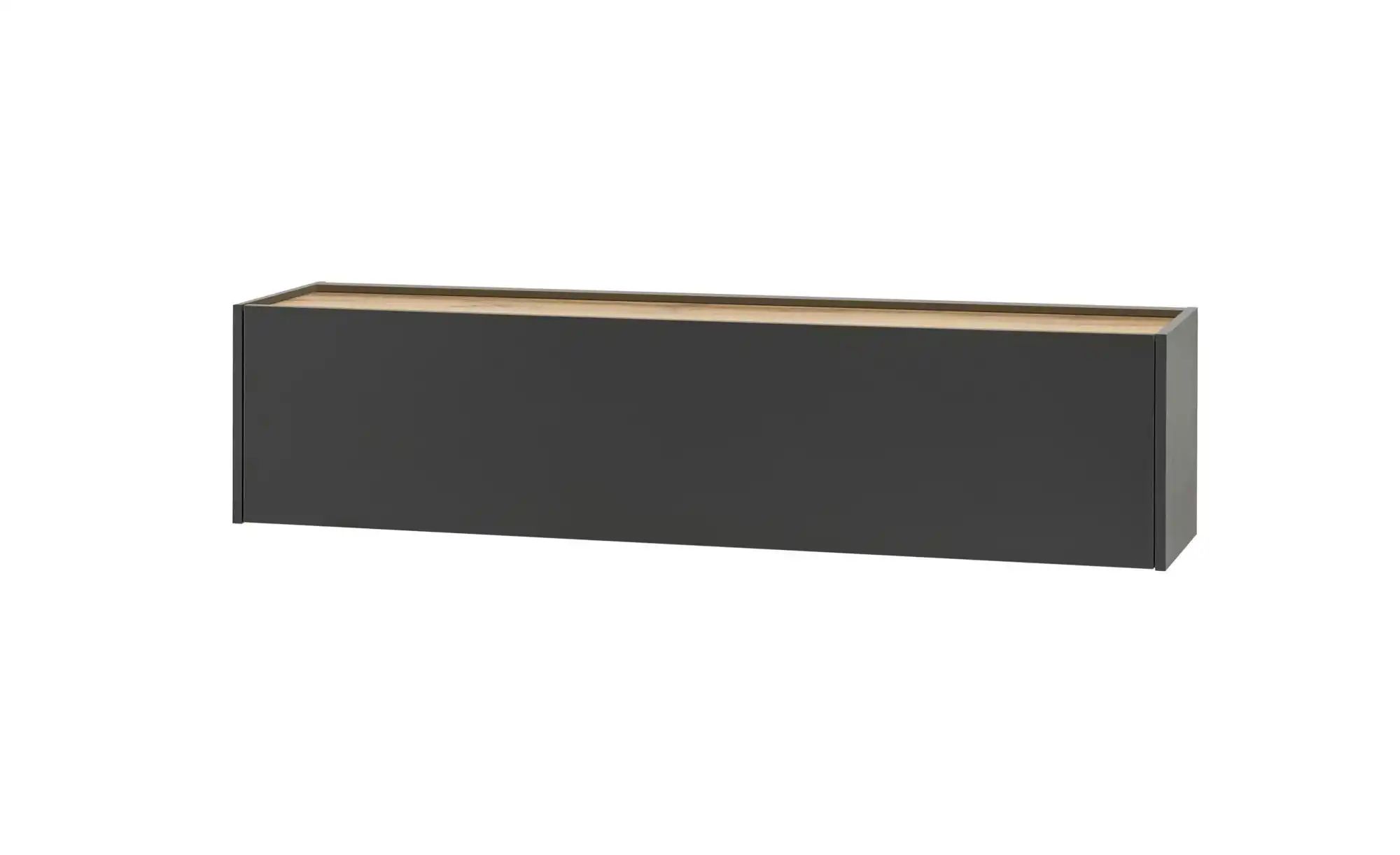 Thumbnail - Wohnwand  Cande ¦ grau ¦ Maße (cm): B: 350 H: 40 Kommoden & Sideboards > Wohnwände - Höffner