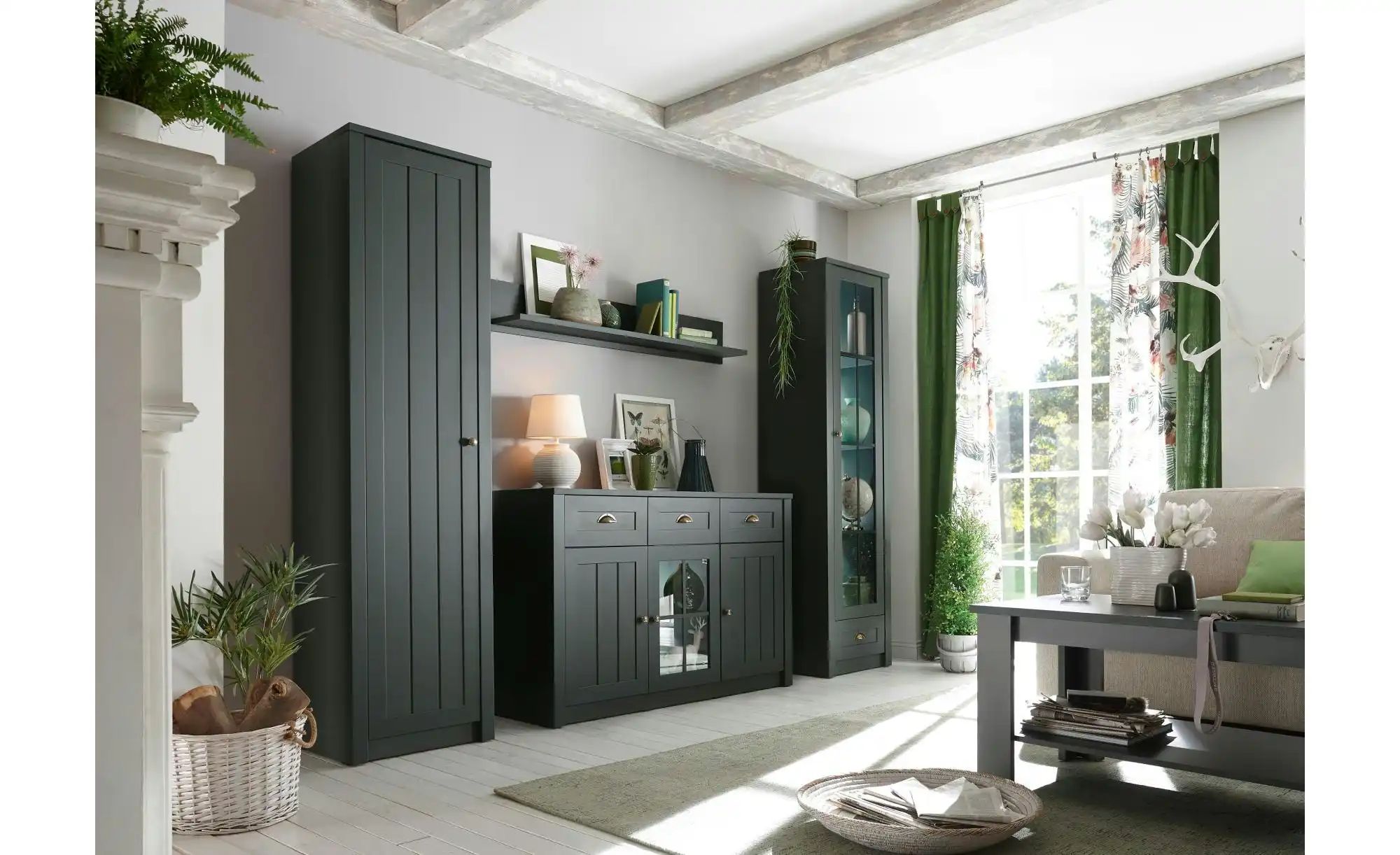 Sideboard  Verde ¦ grün ¦ Maße (cm): B: 130 H: 86 Kommoden & Sideboards > S günstig online kaufen