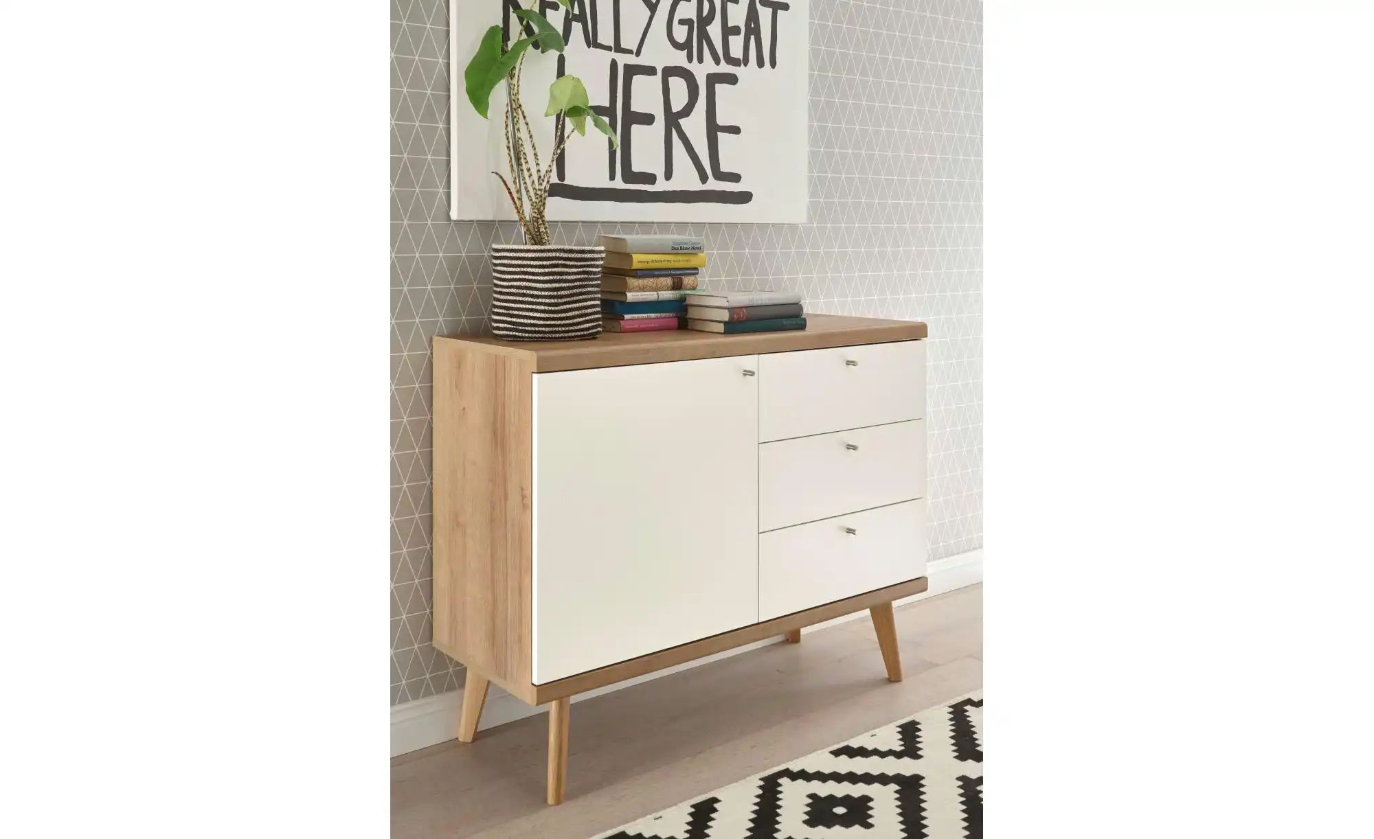 Sideboard   ¦ weiß ¦ Maße (cm): B: 107 H: 83 T: 40.0 Kommoden & Sideboards günstig online kaufen