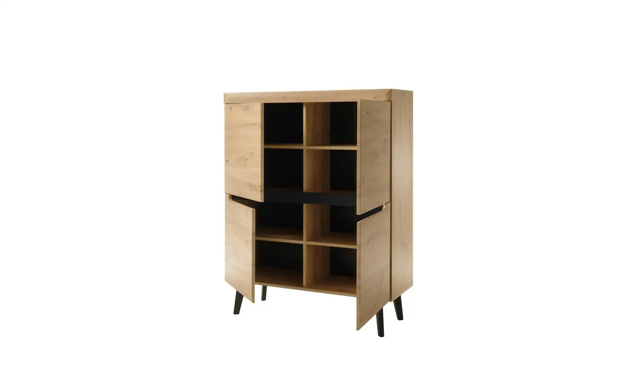 Thumbnail - Highboard   ¦ holzfarben ¦ Maße (cm): B: 107 H: 134 Kommoden & Sideboards > Highboards - Höffner