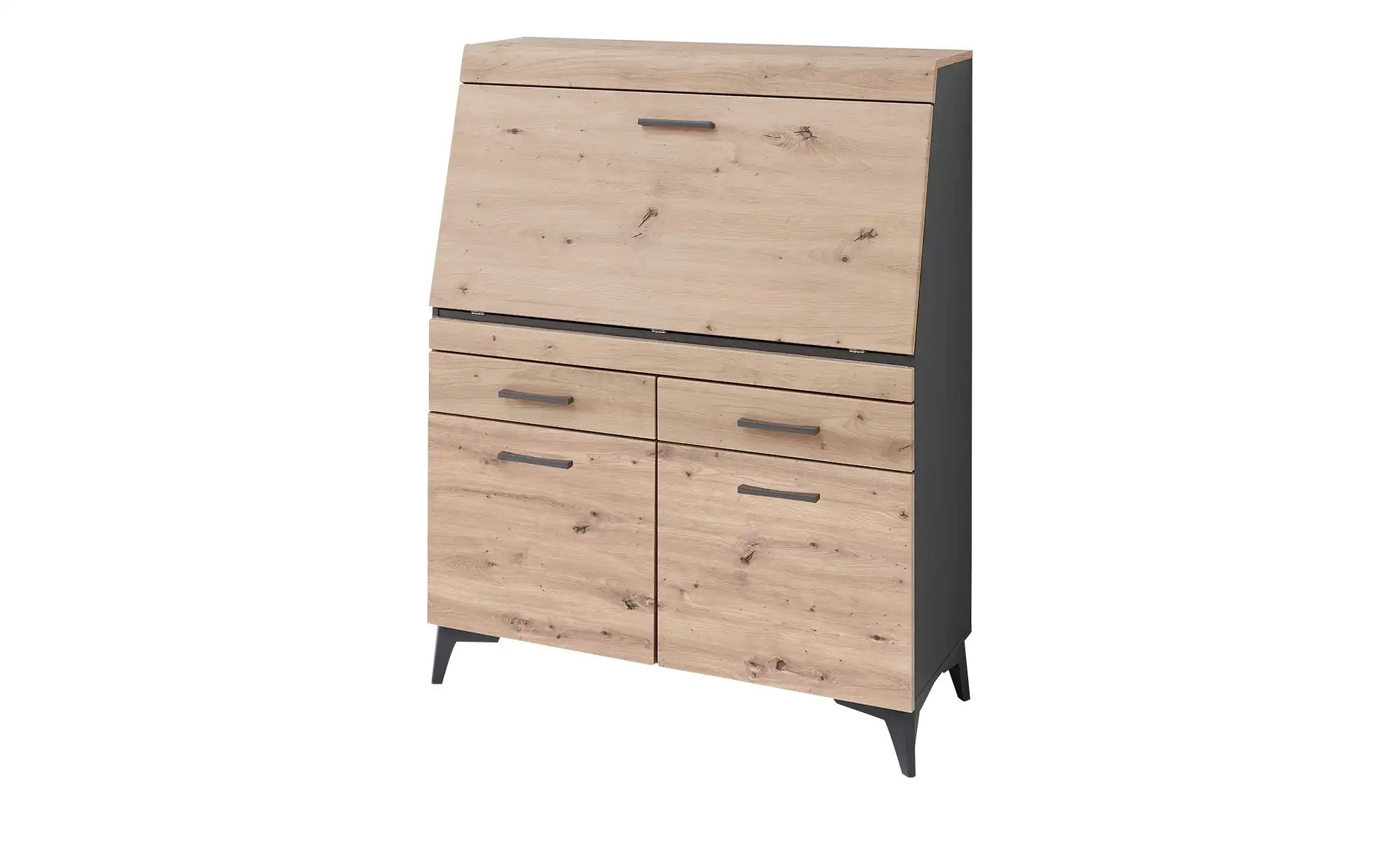 Sekretär  Cortina ¦ holzfarben ¦ Maße (cm): B: 98 H: 124 T: 42.0 Kommoden & günstig online kaufen