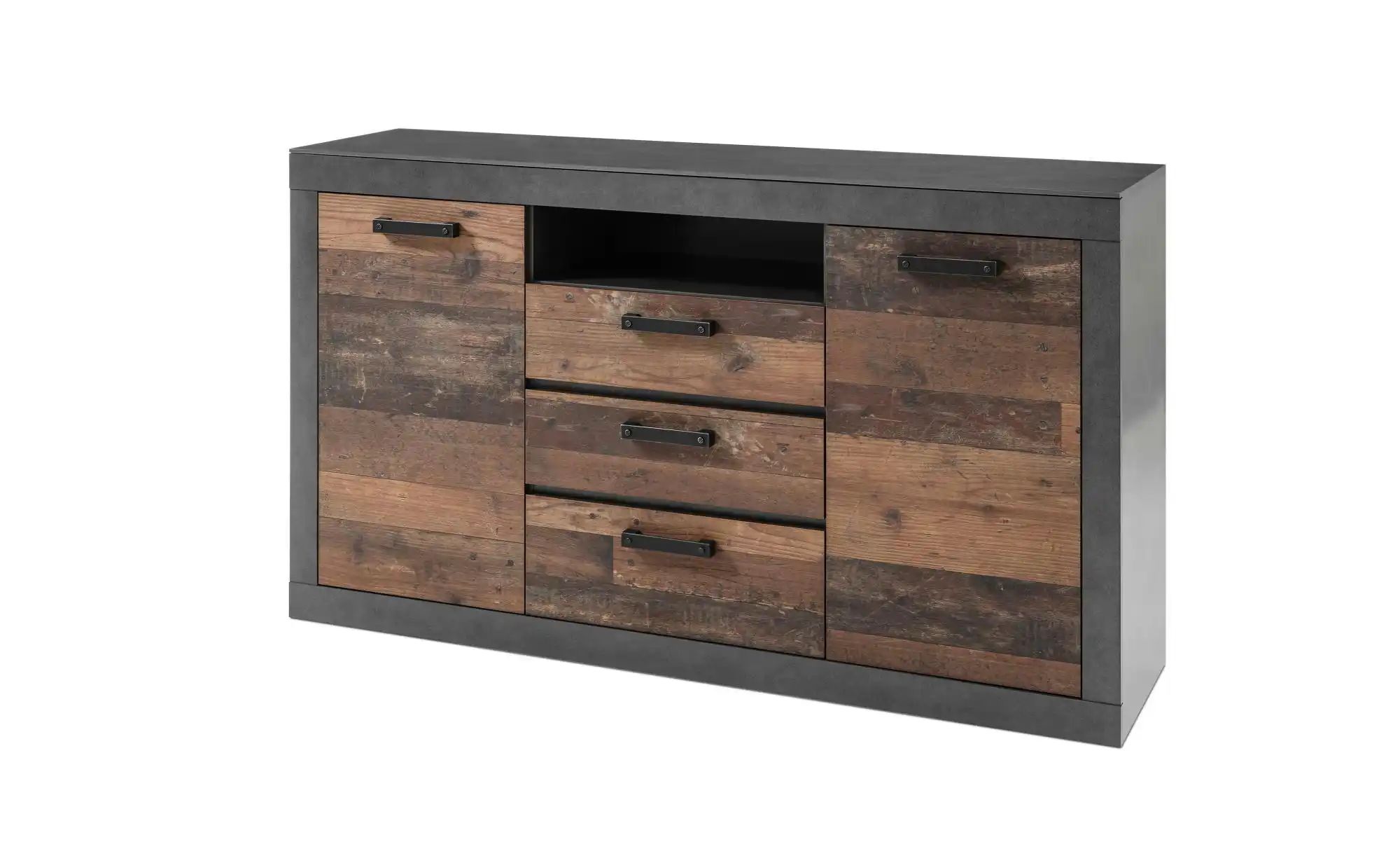 Sideboard  Bilbao ¦ braun ¦ Maße (cm): B: 153 H: 88 Kommoden & Sideboards > günstig online kaufen