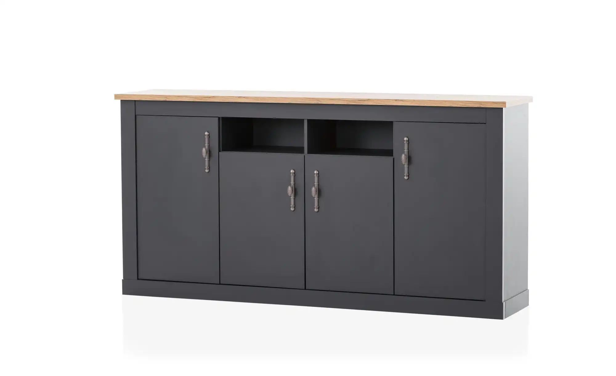 Sideboard  Calella ¦ grau ¦ Maße (cm): B: 200 H: 44 Kommoden & Sideboards > günstig online kaufen