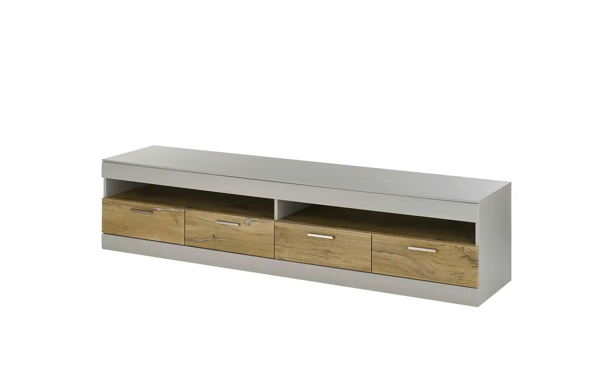 Lowboard  Siero ¦ grau ¦ Maße (cm): B: 200 H: 45 Kommoden & Sideboards > Lo günstig online kaufen