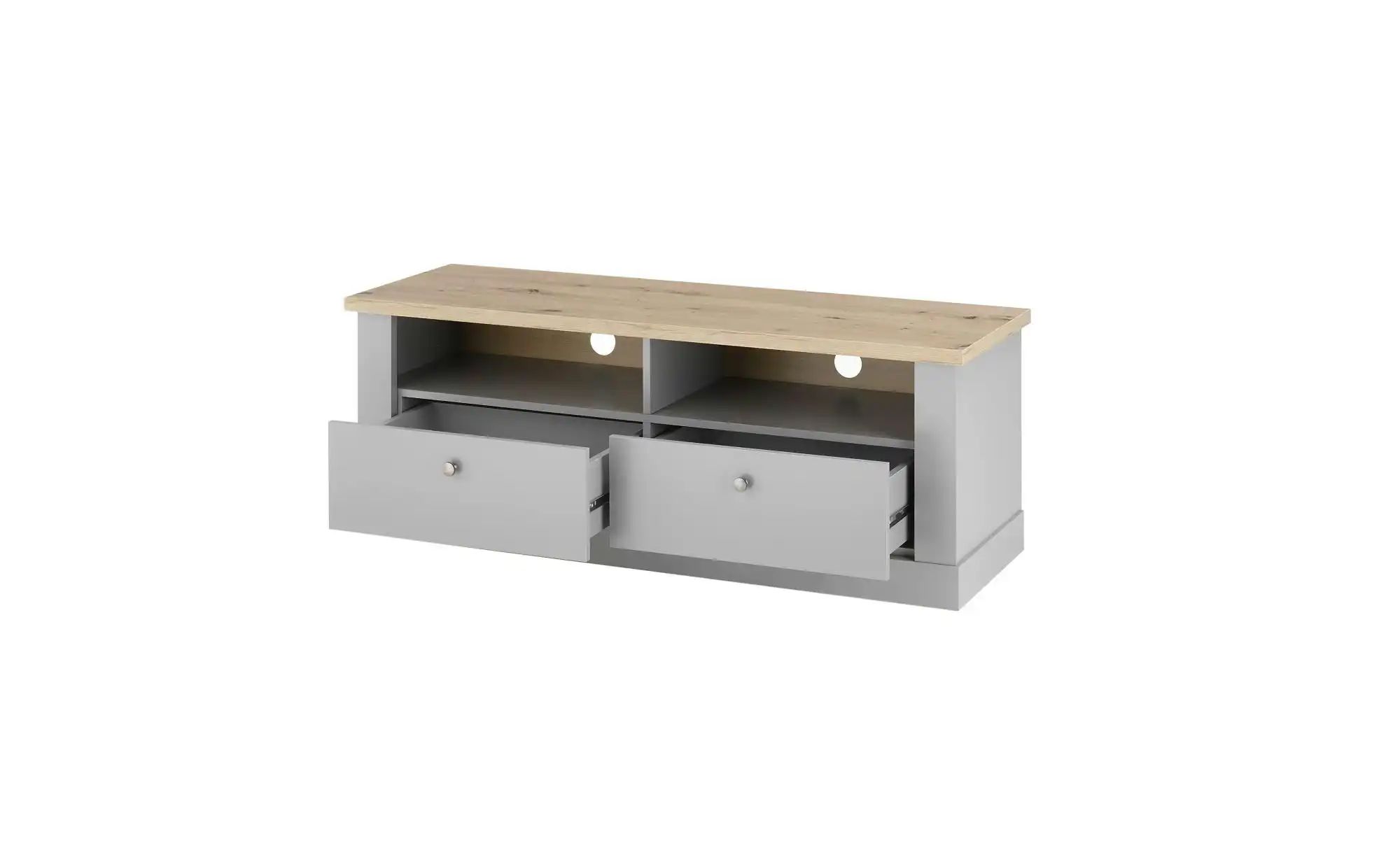 Lowboard  Claira ¦ grau ¦ Maße (cm): B: 134 H: 44 Kommoden & Sideboards > L günstig online kaufen