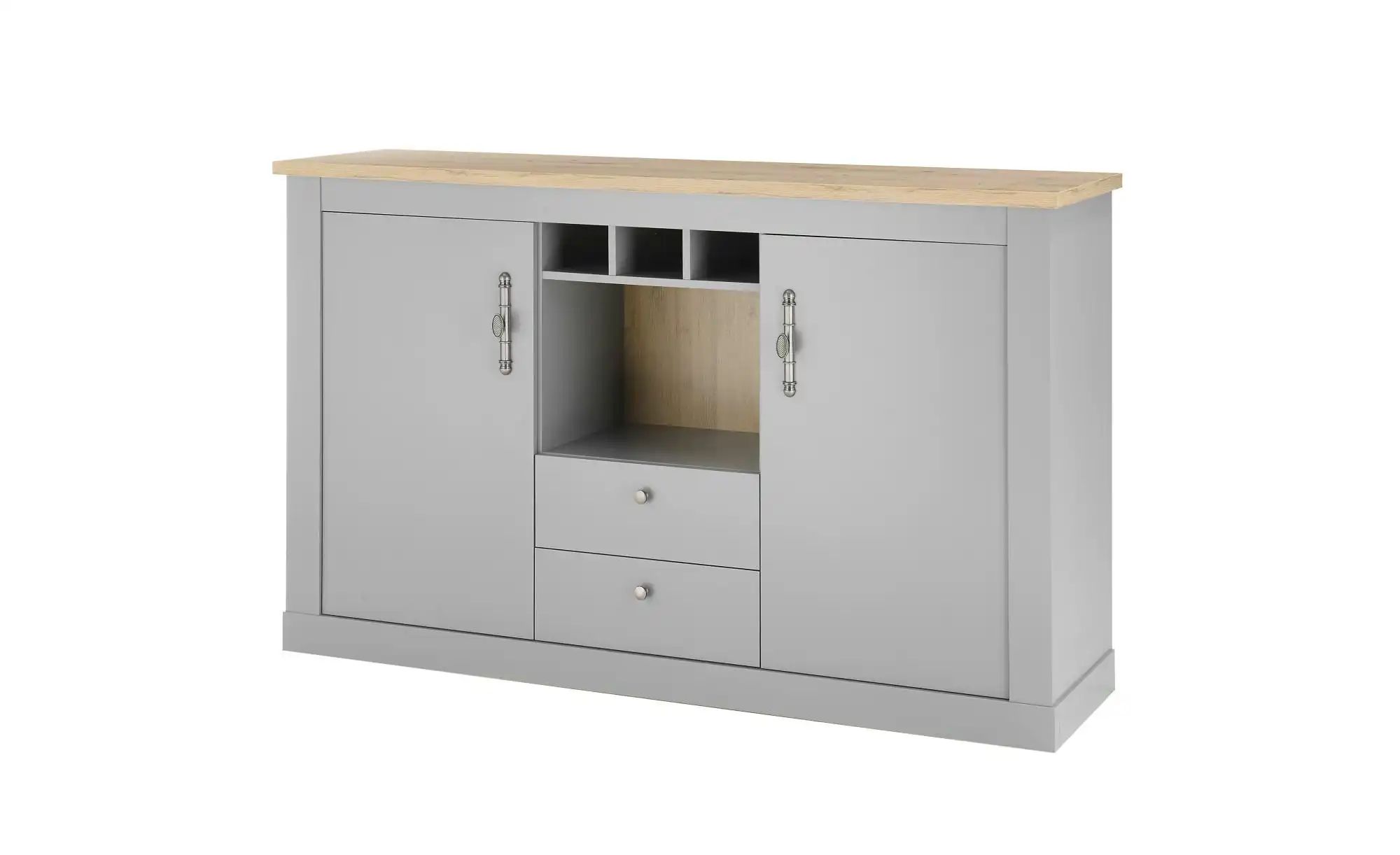 Sideboard  Claira ¦ grau ¦ Maße (cm): B: 168 H: 44 Kommoden & Sideboards > günstig online kaufen