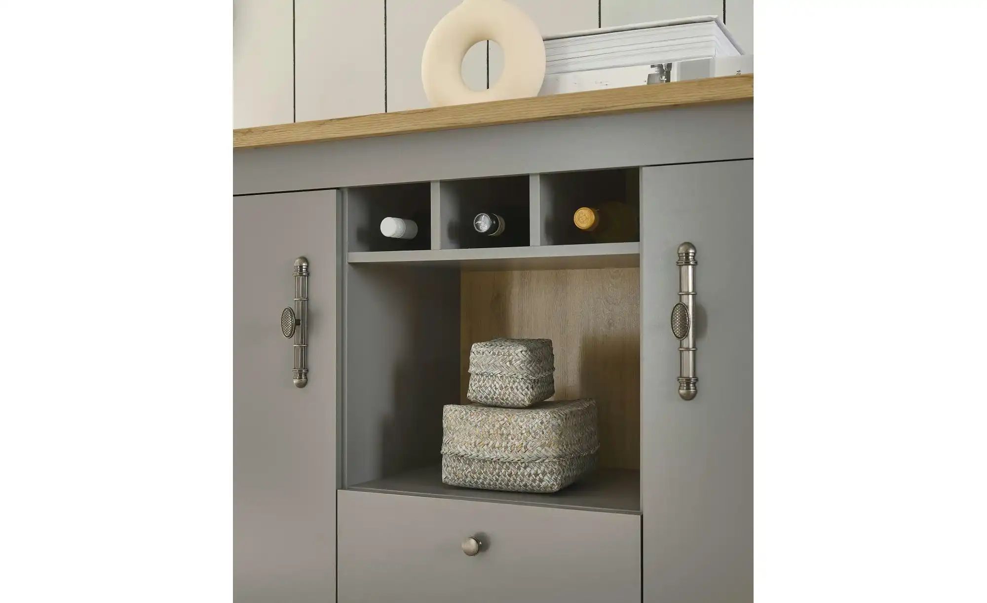 Thumbnail - Sideboard  Claira ¦ grau ¦ Maße (cm): B: 168 H: 44 Kommoden & Sideboards > Sideboards - Höffner