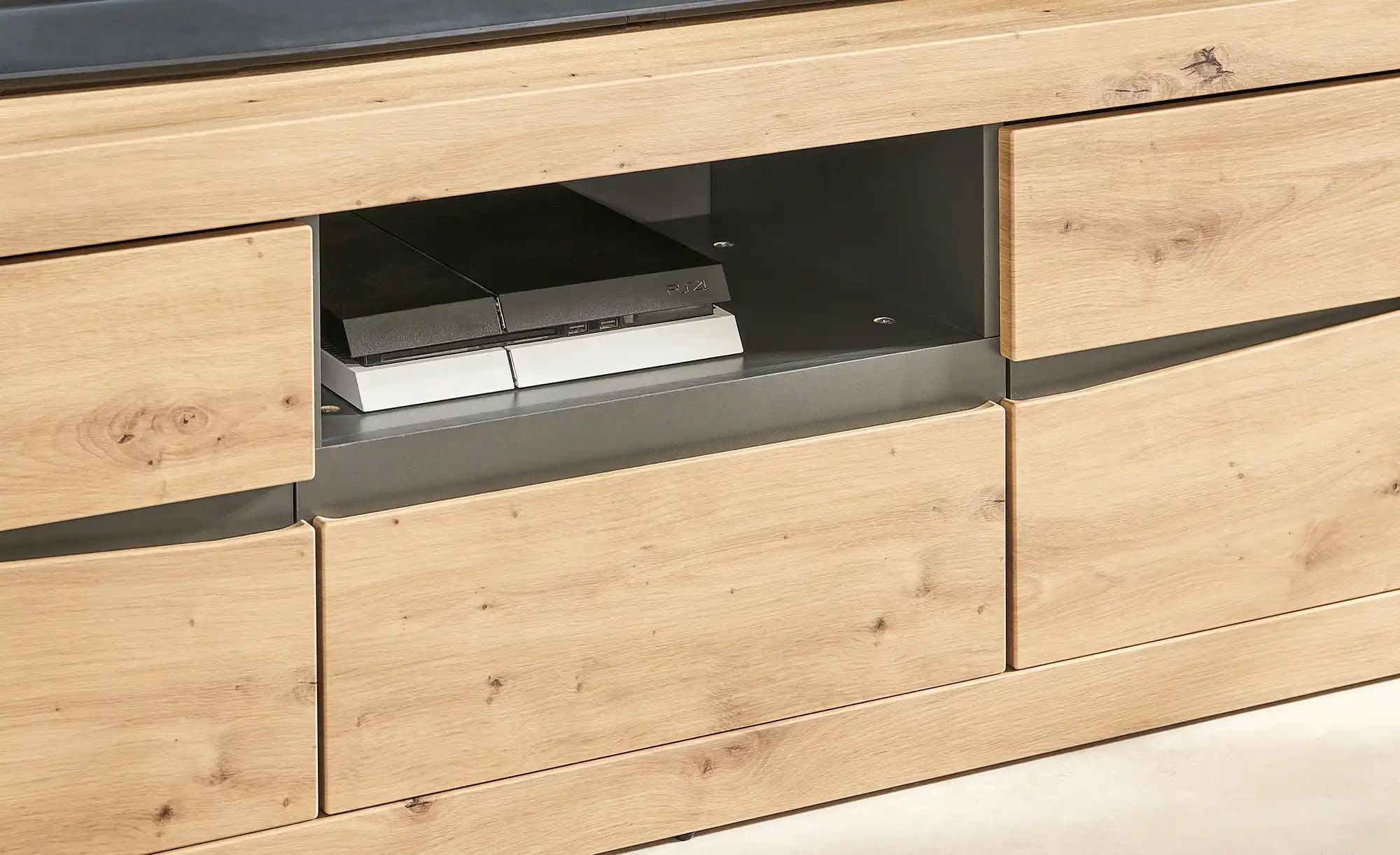 Thumbnail - Lowboard Turino Neo ¦ holzfarben ¦ Maße (cm): B: 150 H: 50 T: 39.9 Kommoden & Sideboards > Lowboards - Höffner