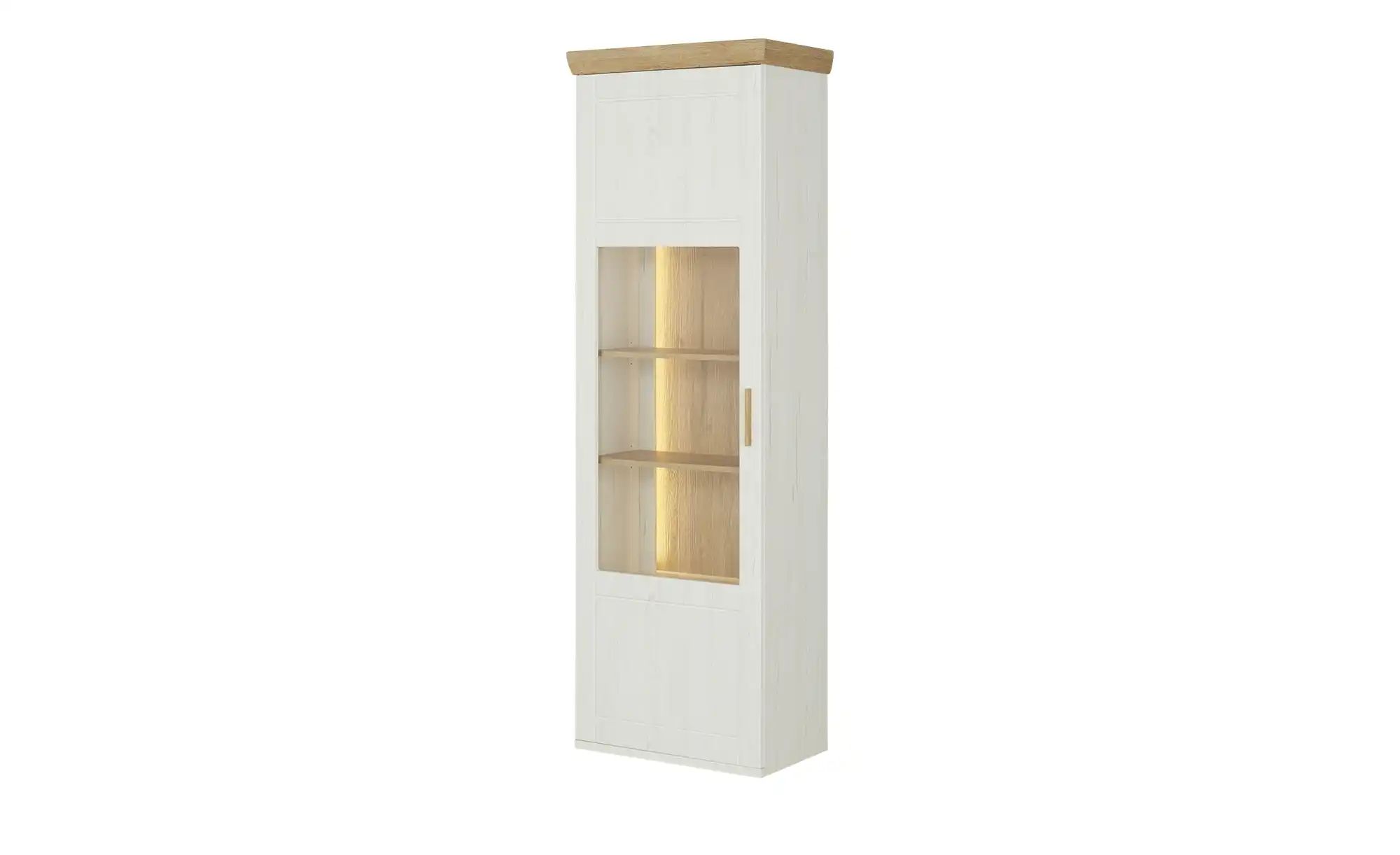 uno Vitrine  Jorvik ¦ weiß ¦ Maße (cm): B: 65 H: 205 T: 40.0 Schränke > Vit günstig online kaufen