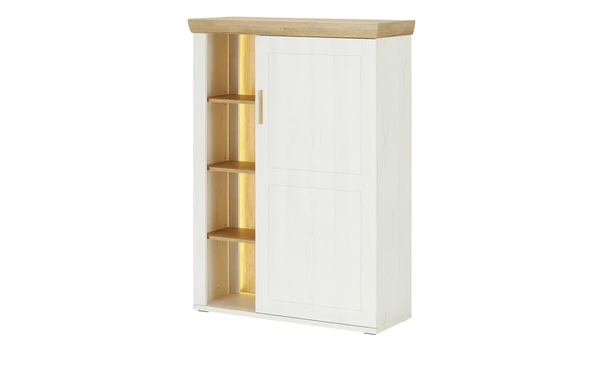 uno Highboard  Jorvik ¦ weiß ¦ Maße (cm): B: 100 H: 140 T: 40 Kommoden & Si günstig online kaufen