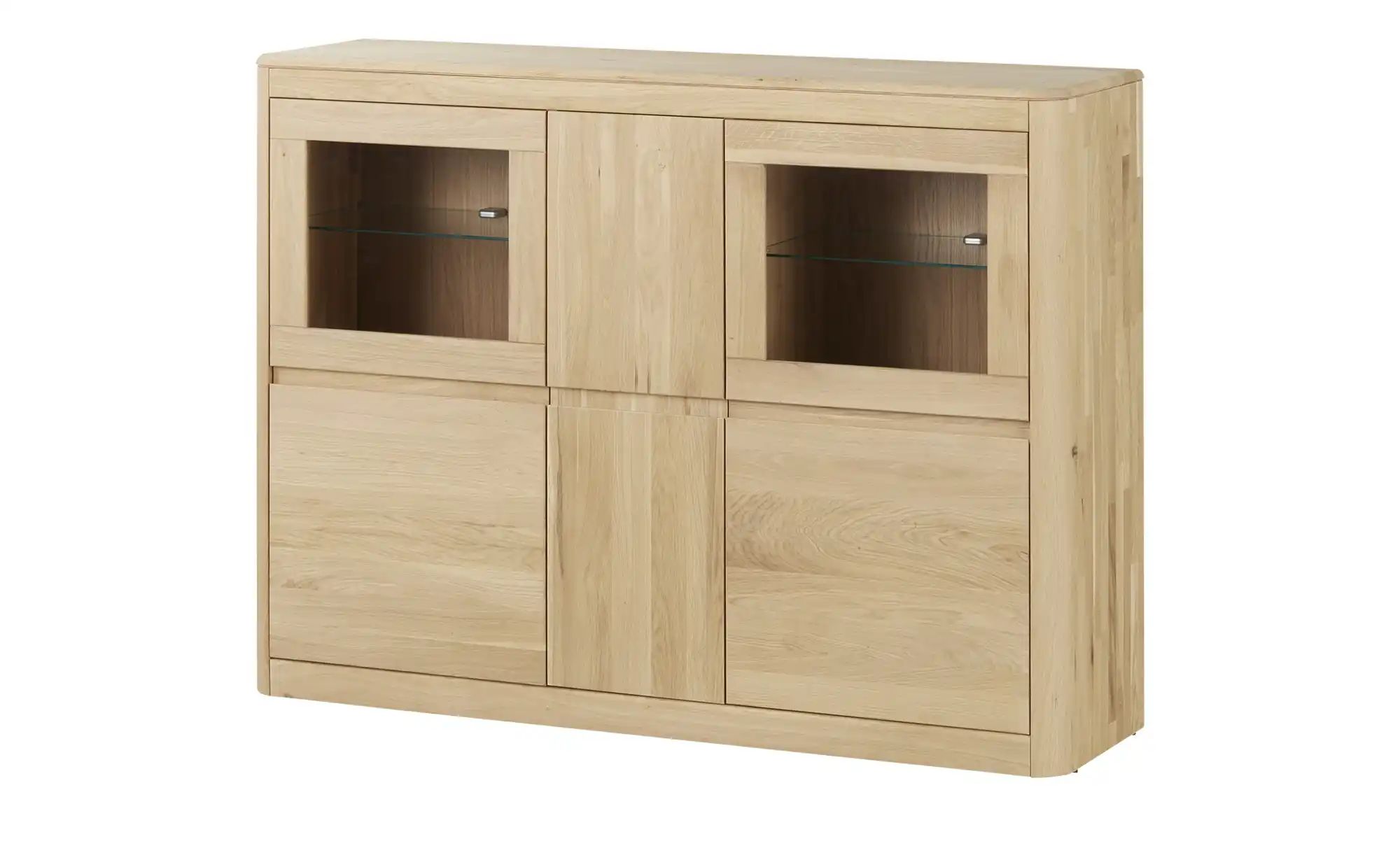 Woodford Highboard  Barton ¦ holzfarben ¦ Maße (cm): B: 150 H: 110 T: 41 Ko günstig online kaufen