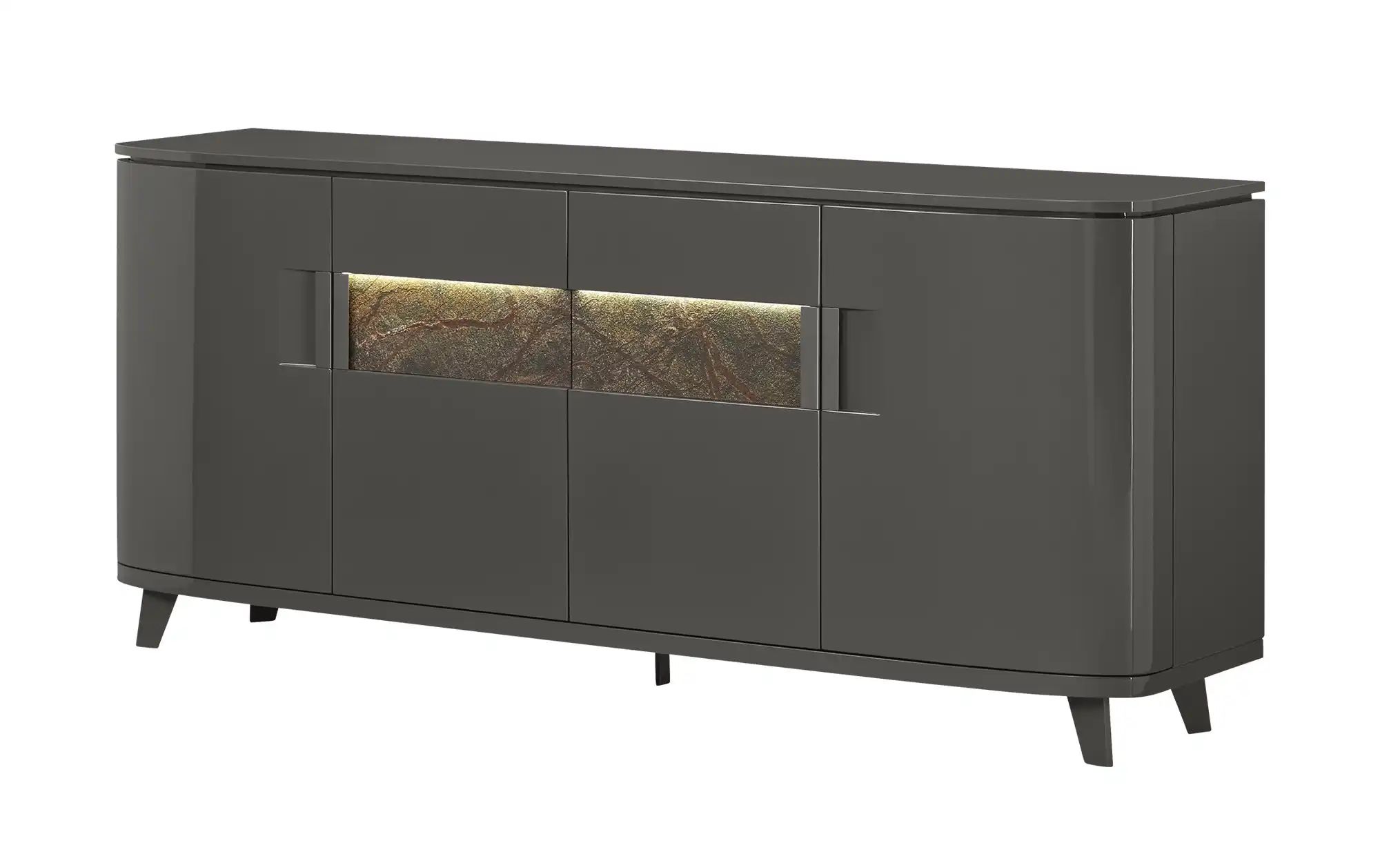 Jette Home Sideboard  Pedra ¦ grau ¦ Maße (cm): B: 190 H: 82 T: 45 Kommoden günstig online kaufen