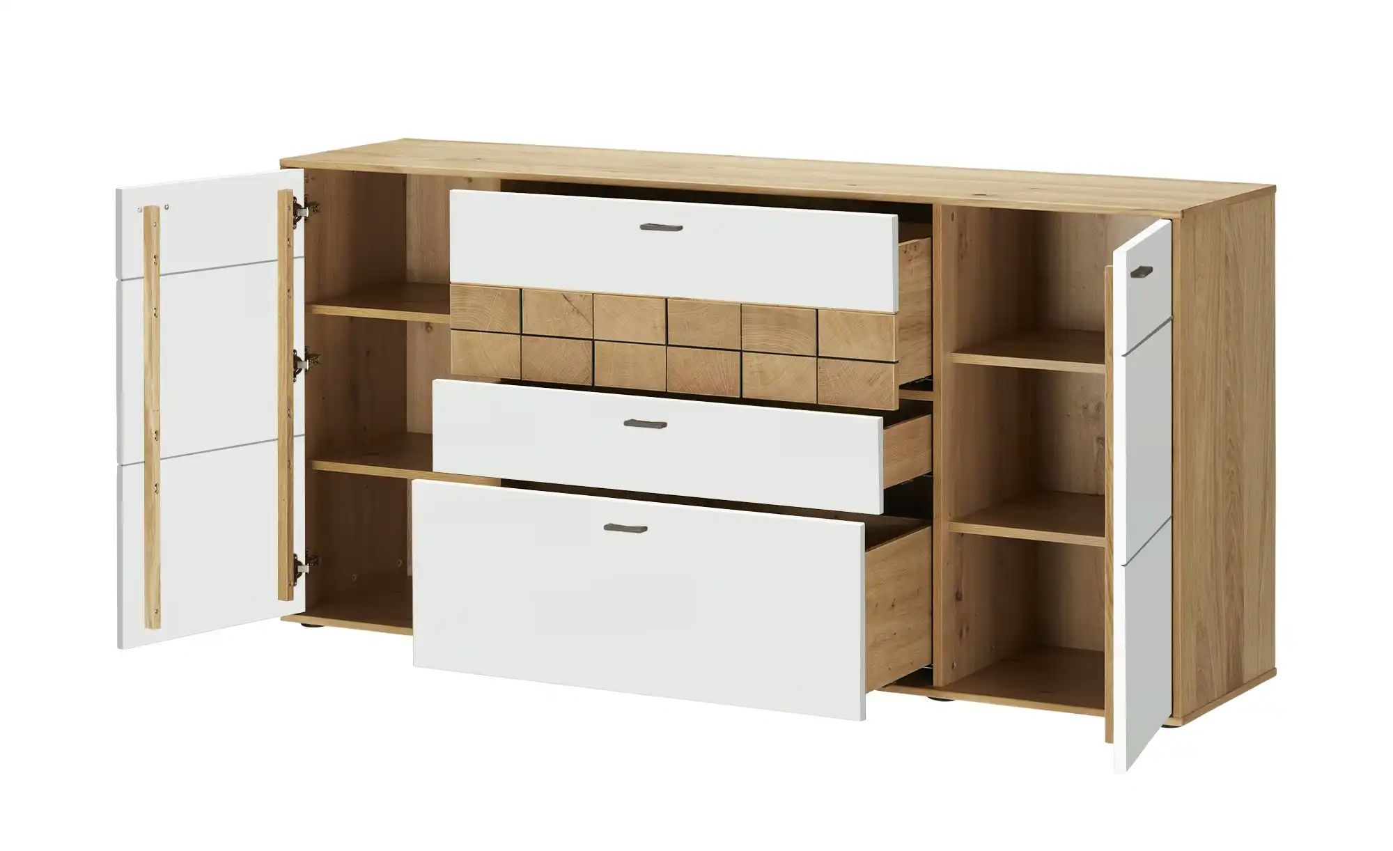 Jette Home Sideboard  Laguna ¦ weiß ¦ Maße (cm): B: 184 H: 89 T: 44 Kommode günstig online kaufen