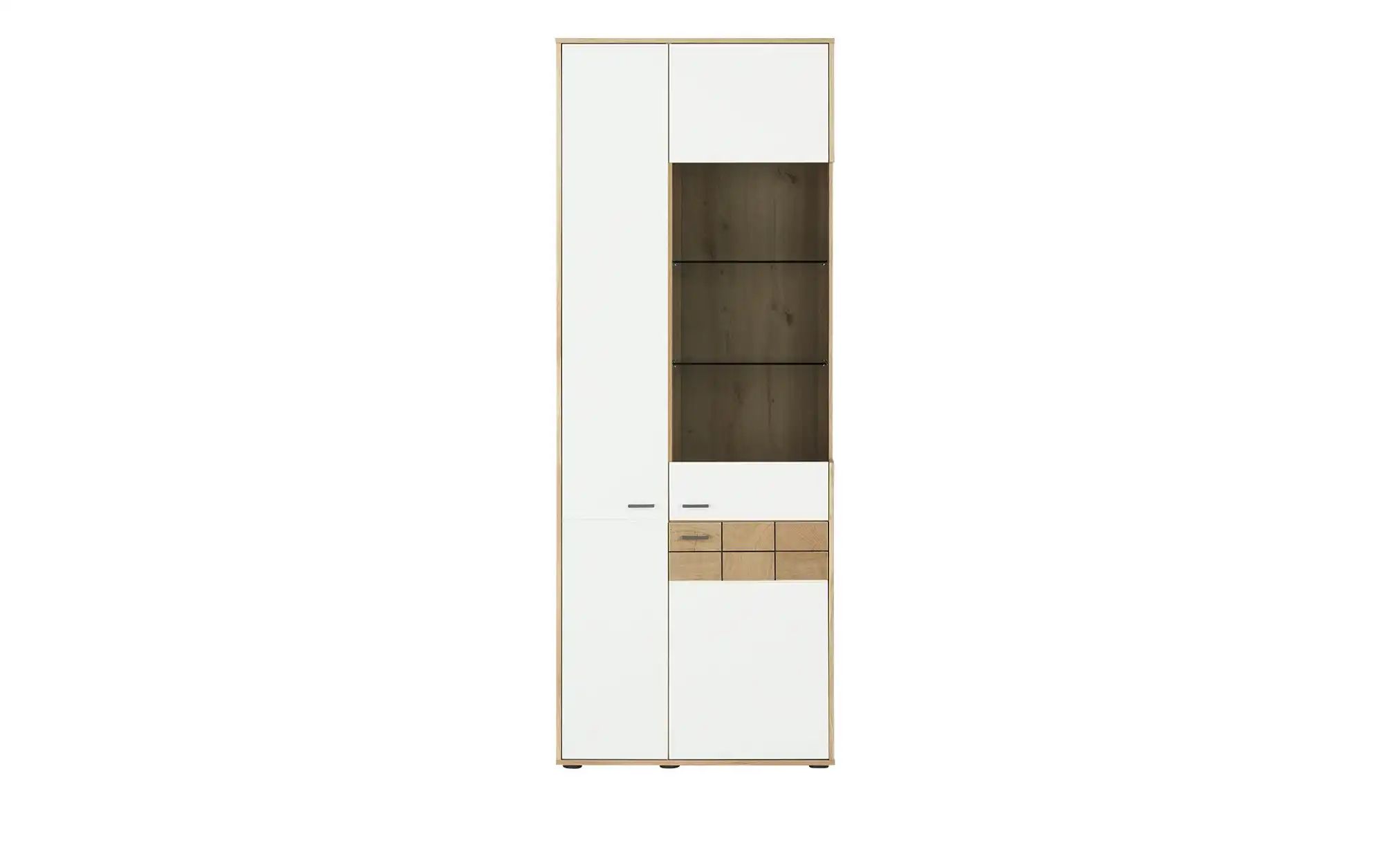 Jette Home Vitrine  Laguna ¦ weiß ¦ Maße (cm): B: 79 H: 207 T: 38 Schränke günstig online kaufen