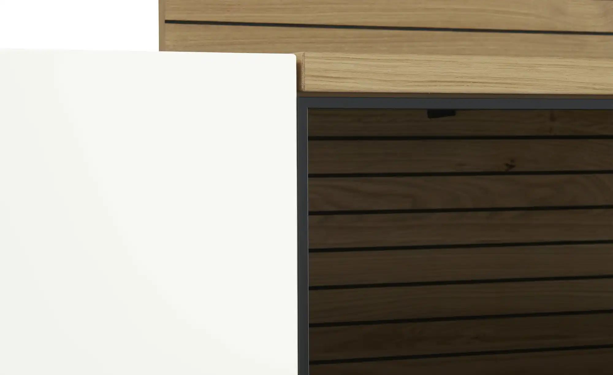 Wohnwert Wohnwand  Spektrum ¦ weiß ¦ Maße (cm): B: 333 H: 207 T: 48.0 Kommo günstig online kaufen