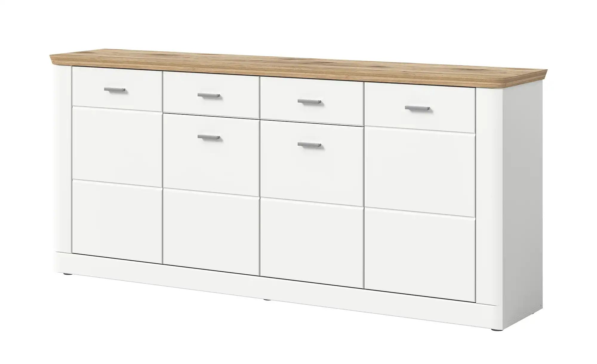 Sideboard  Accadia ¦ weiß ¦ Maße (cm): B: 195 H: 87 T: 40 Kommoden & Sidebo günstig online kaufen