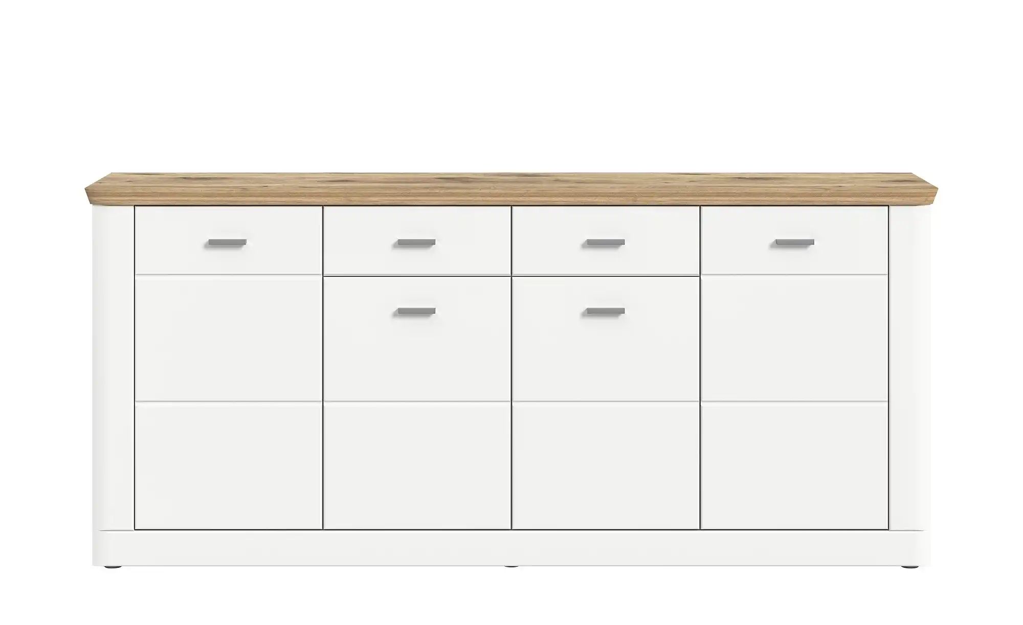 Sideboard  Accadia ¦ weiß ¦ Maße (cm): B: 195 H: 87 T: 40 Kommoden & Sidebo günstig online kaufen