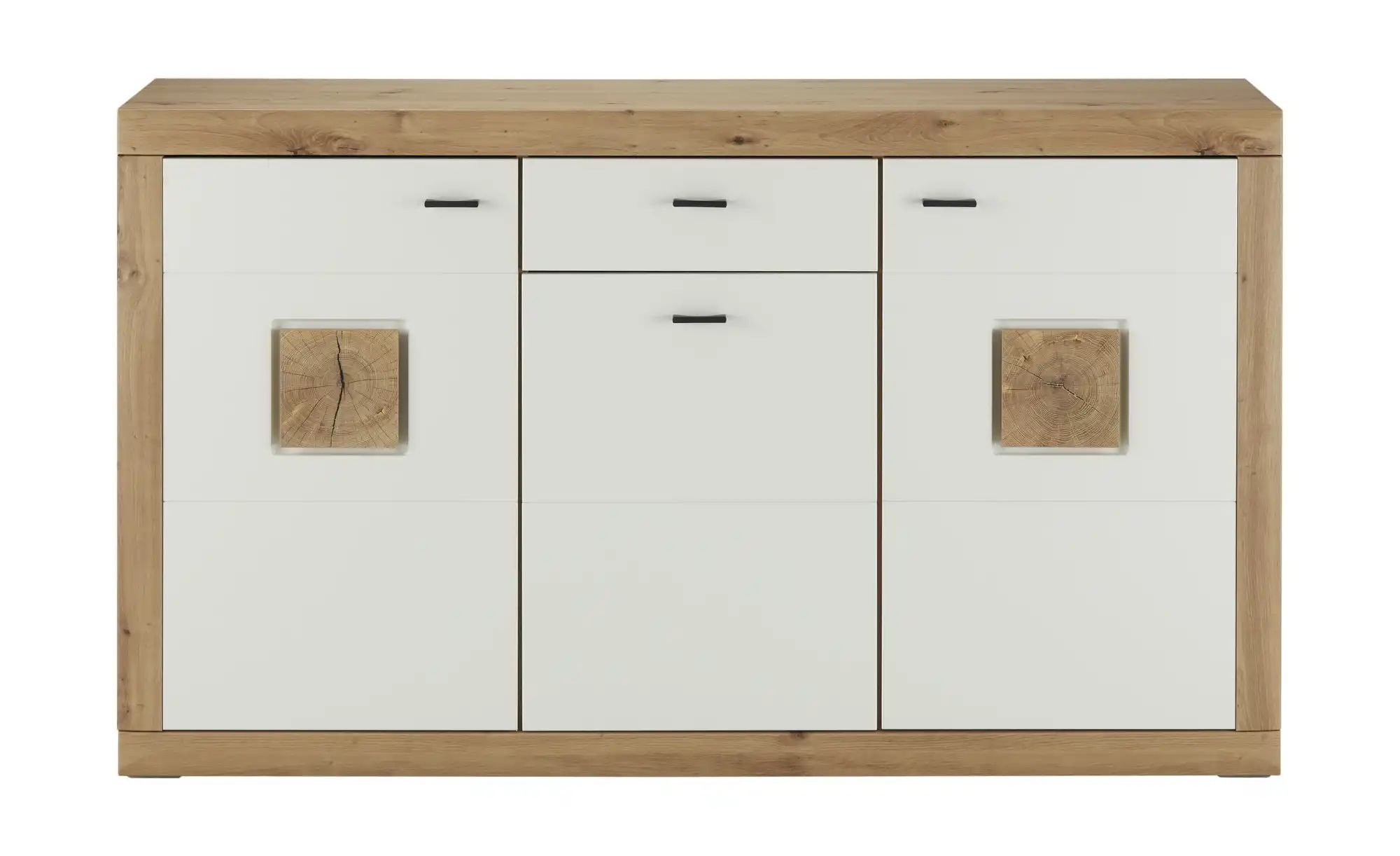 uno Sideboard  Borkum ¦ weiß ¦ Maße (cm): B: 163 H: 95 T: 44.0 Kommoden & S günstig online kaufen