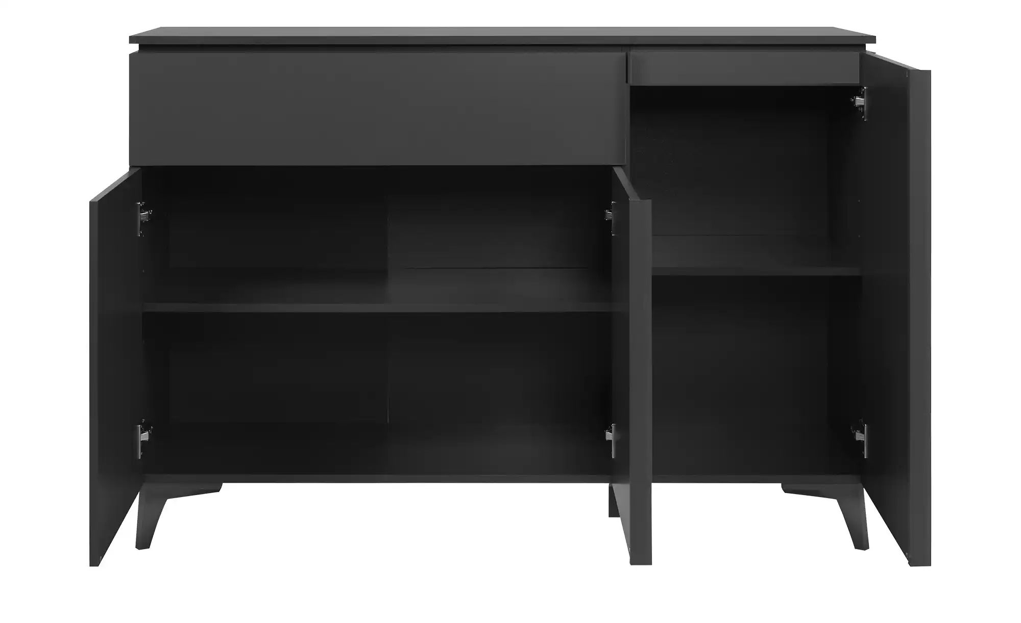 Kommode  Dimarro ¦ schwarz ¦ Maße (cm): B: 133 H: 92 T: 40.0 Kommoden & Sid günstig online kaufen