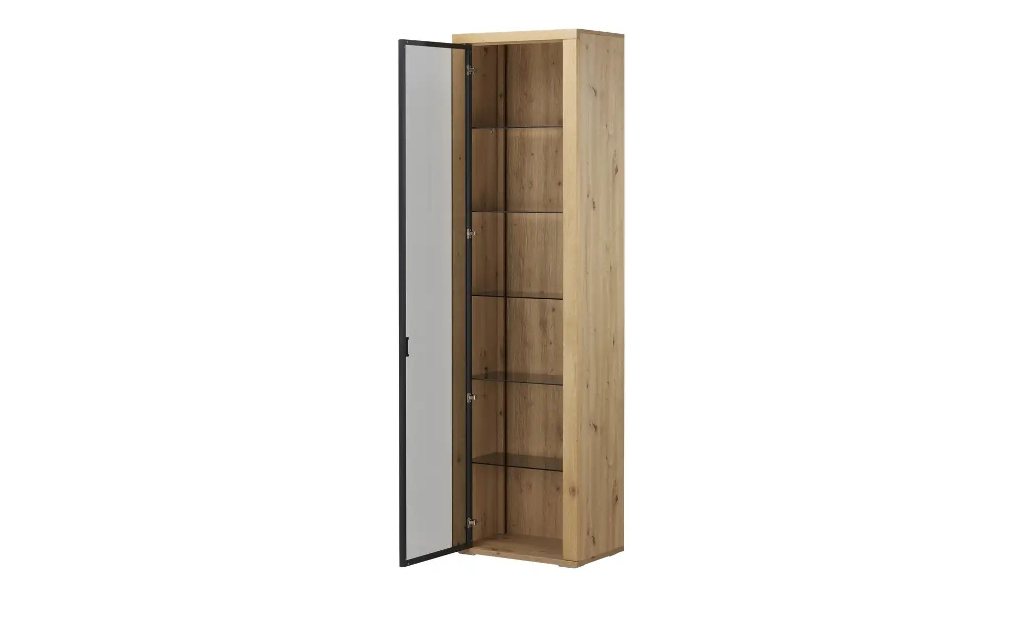 Woodford Vitrine  Malaga ¦ holzfarben ¦ Maße (cm): B: 58 H: 209 T: 38.0 Sch günstig online kaufen