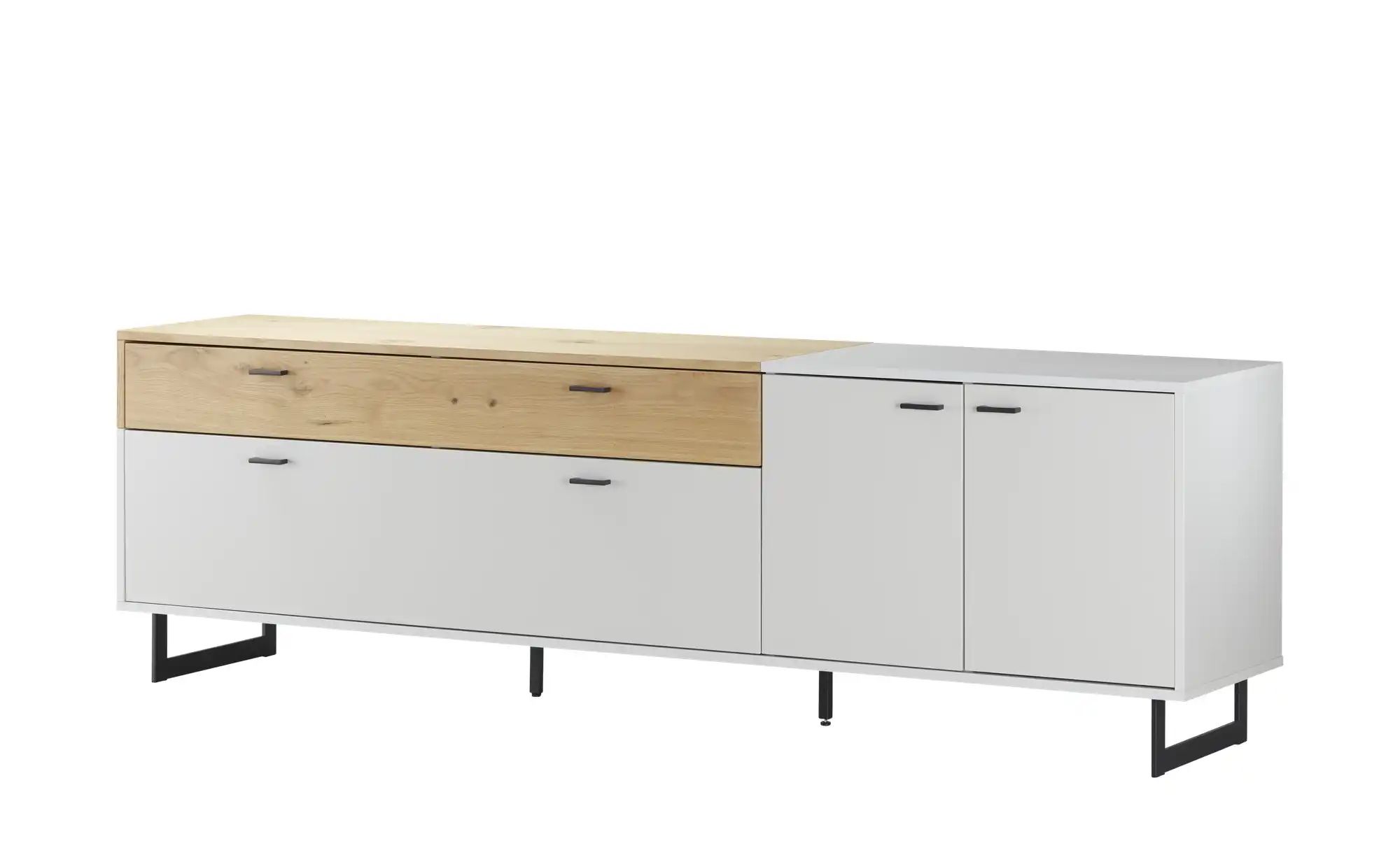 Woodford Lowboard  Mario ¦ grau ¦ Maße (cm): B: 224 H: 69 T: 46.0 Kommoden günstig online kaufen