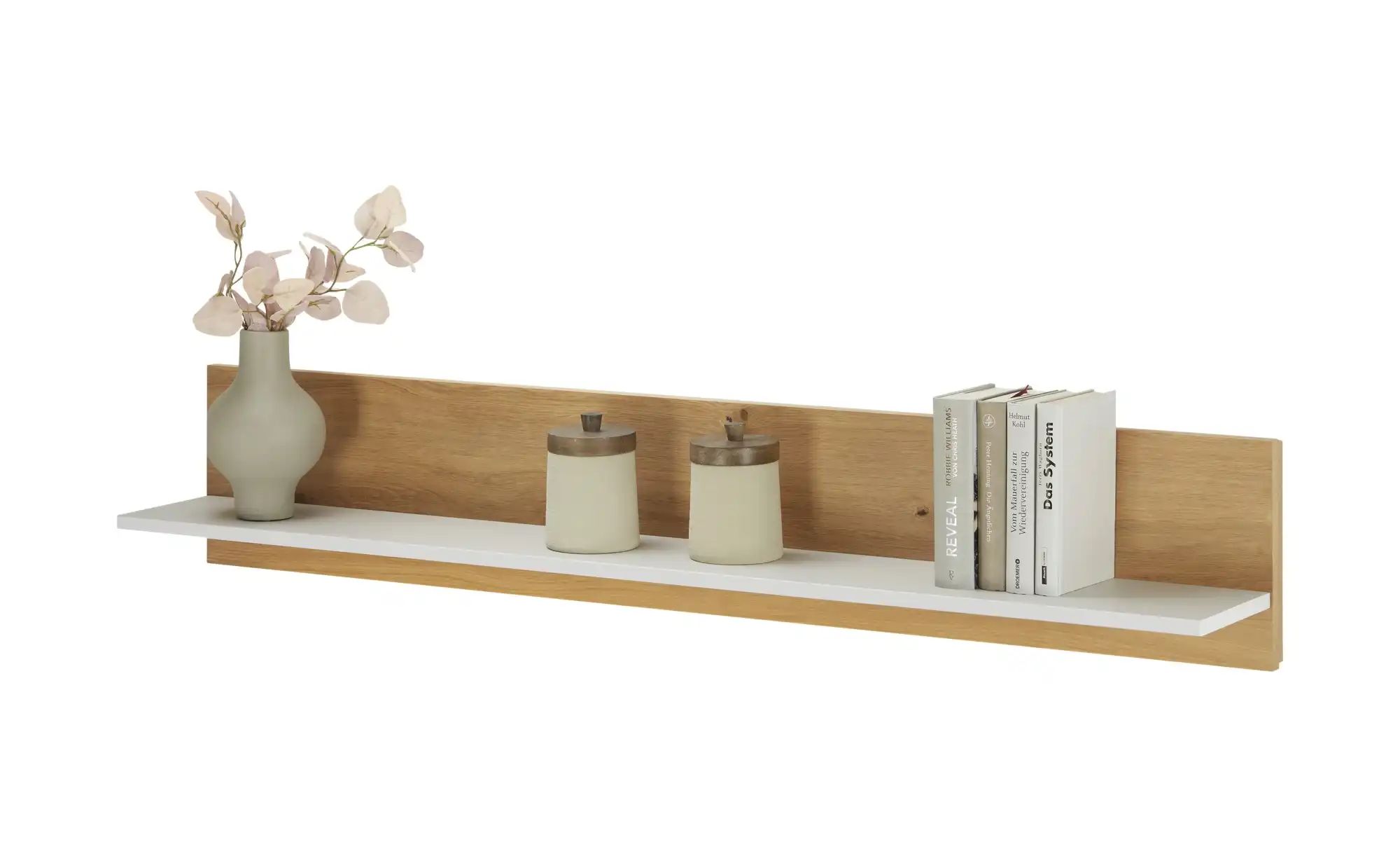 Thumbnail - Woodford Wandboard Mario ¦ grau ¦ Maße (cm): B: 154 H: 27 T: 24.0 Regale > Wandboards - Höffner