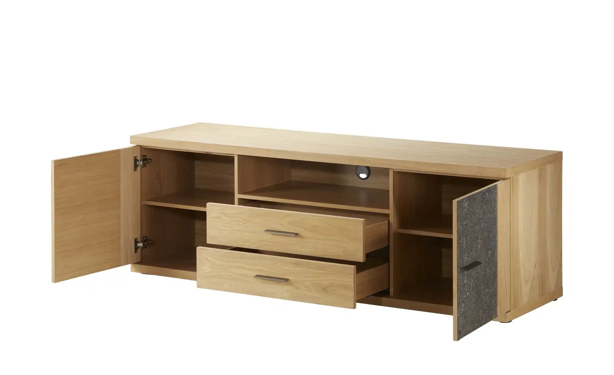 Woodford Lowboard  Rock ¦ holzfarben ¦ Maße (cm): B: 180 H: 60 T: 52.0 Komm günstig online kaufen