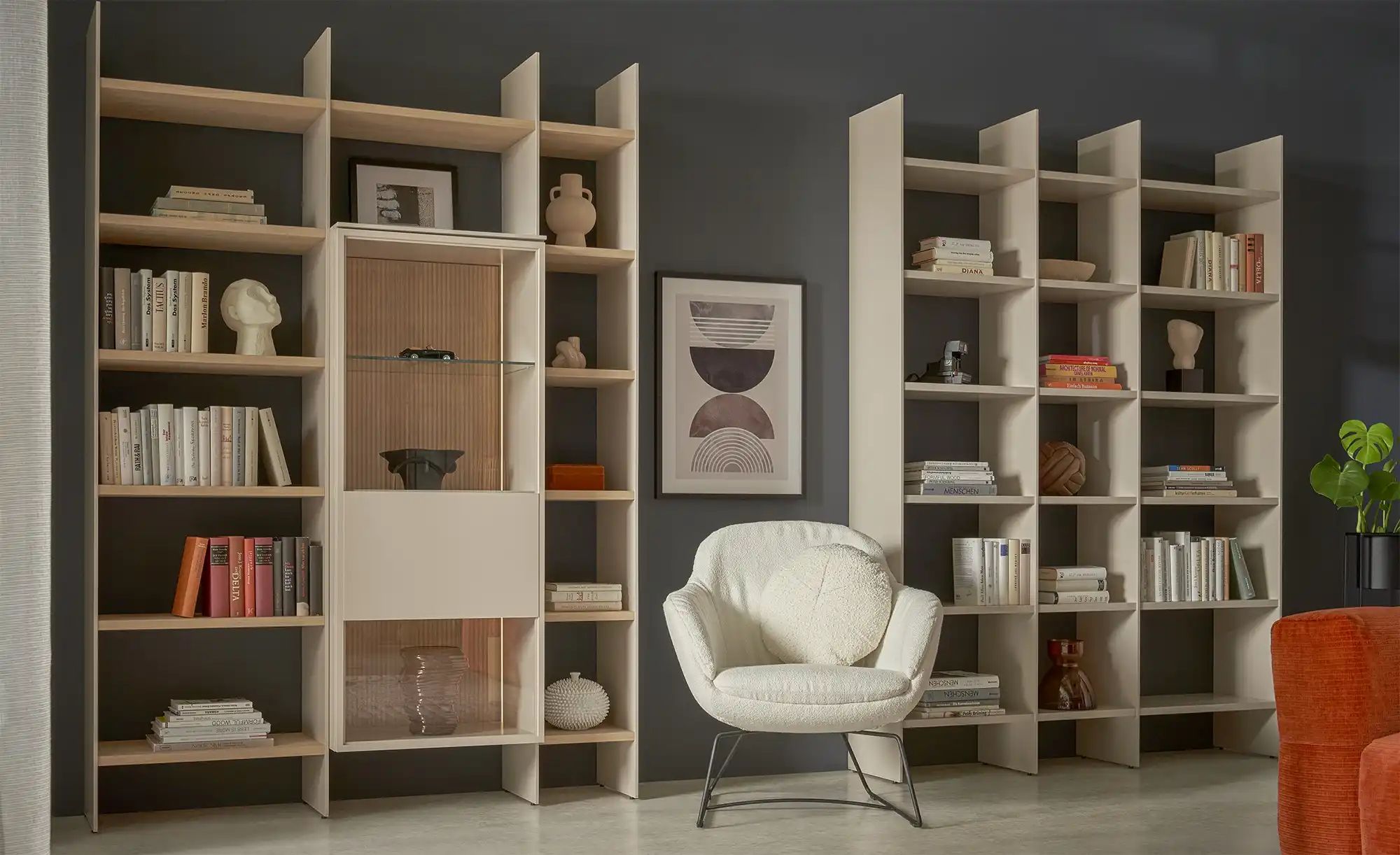 SCHÖNER WOHNEN Kollektion Regalkombination  Amaya ¦ grau ¦ Maße (cm): B: 15 günstig online kaufen