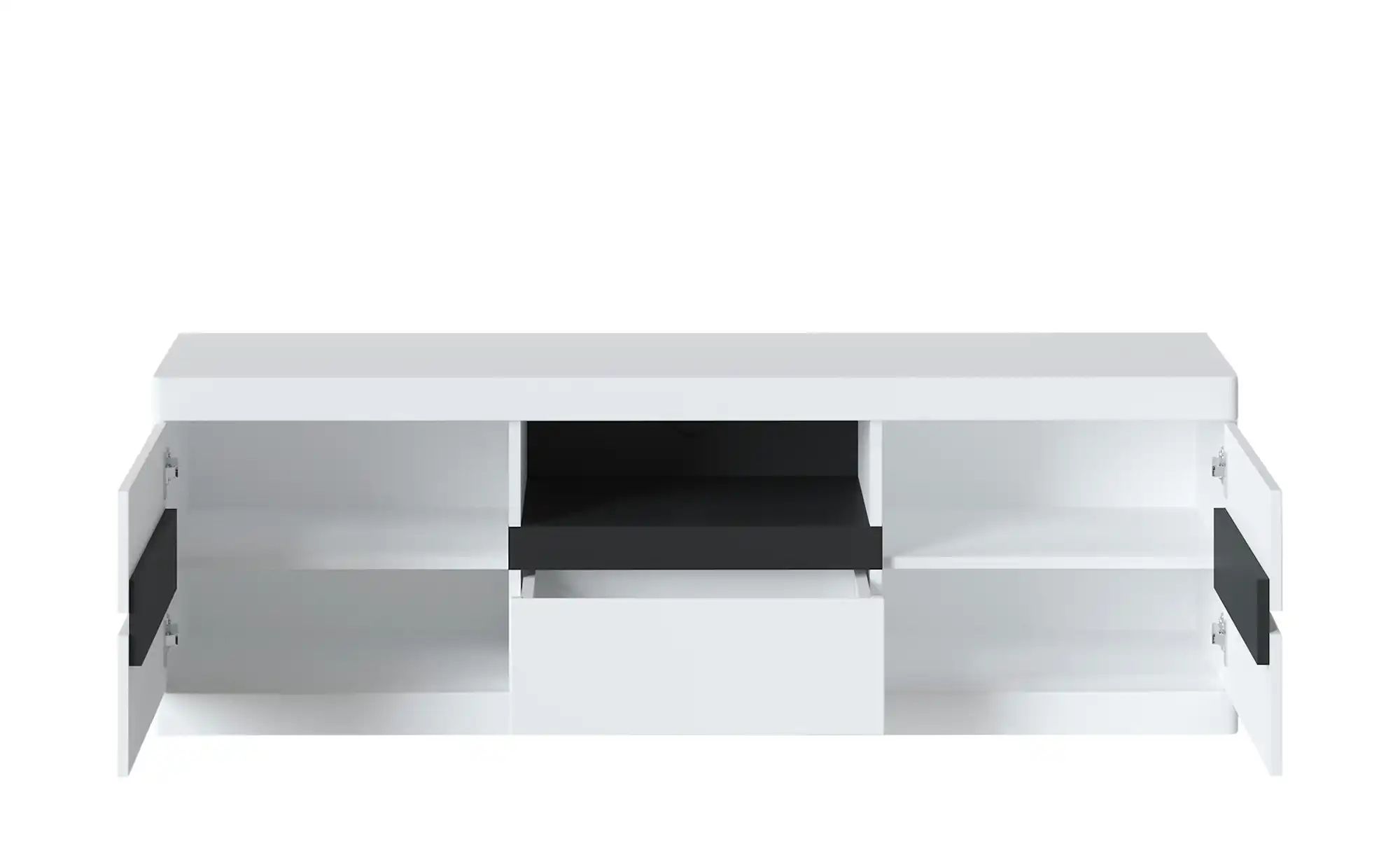 Thumbnail - Lowboard  Turino Neo ¦ weiß ¦ Maße (cm): B: 150 H: 50 T: 39.9 Kommoden & Sideboards > Lowboards - Höffner